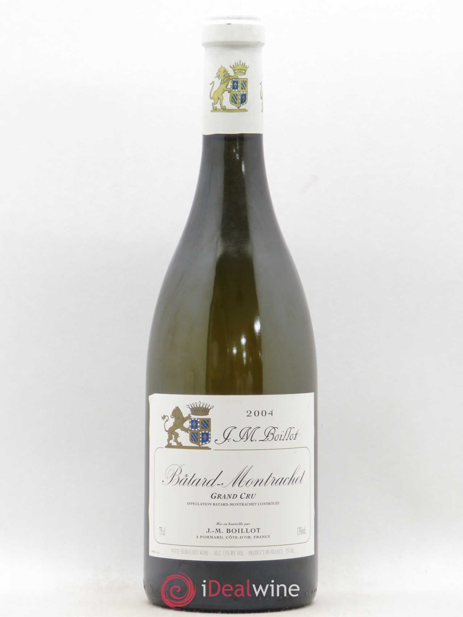 Bâtard-Montrachet Grand Cru J-M Boillot 2004 - Posten von 1 Flasche - 0