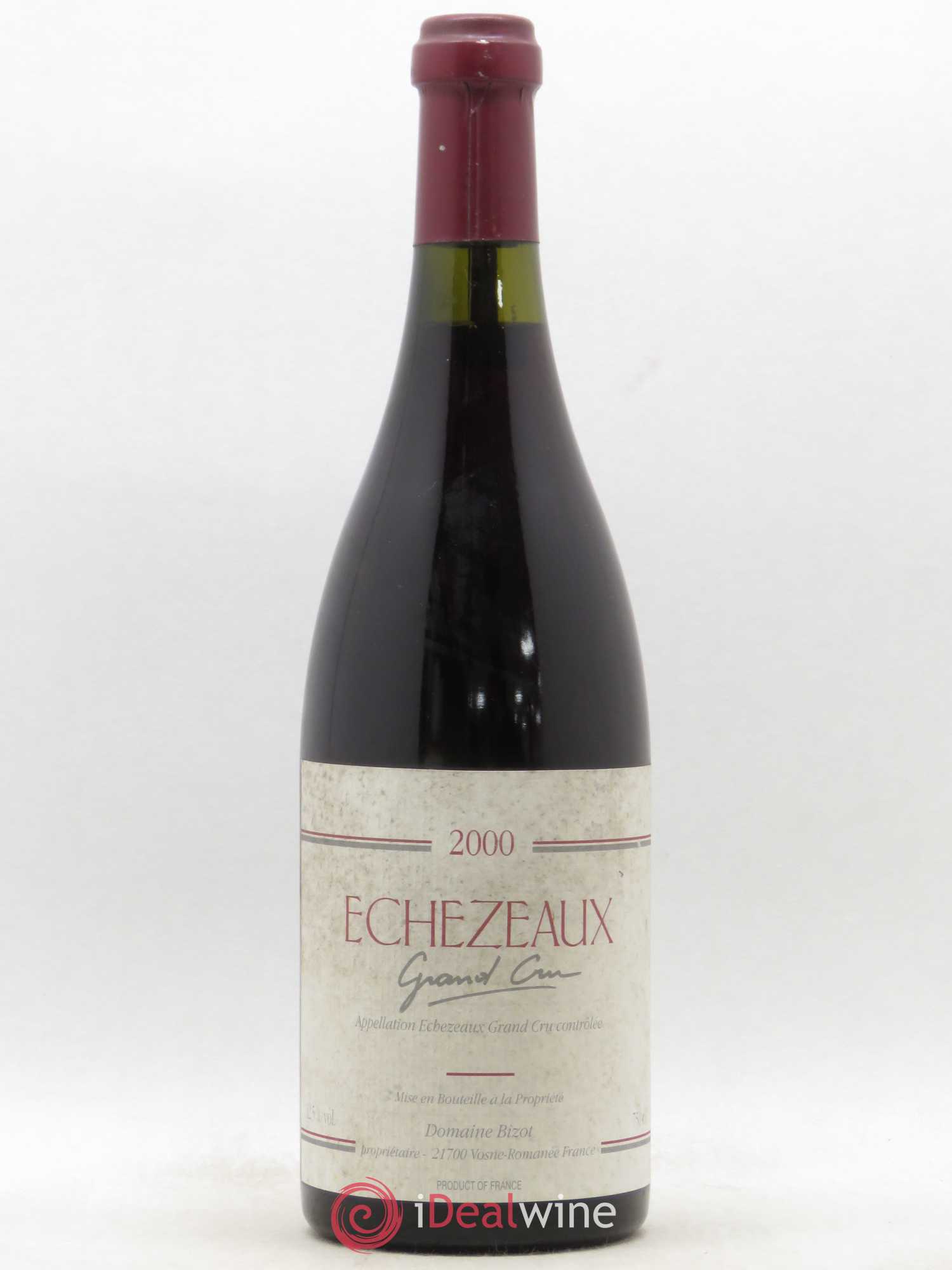 Echezeaux Grand Cru Bizot (Domaine) 2000 - Lot de 1 bouteille - 0