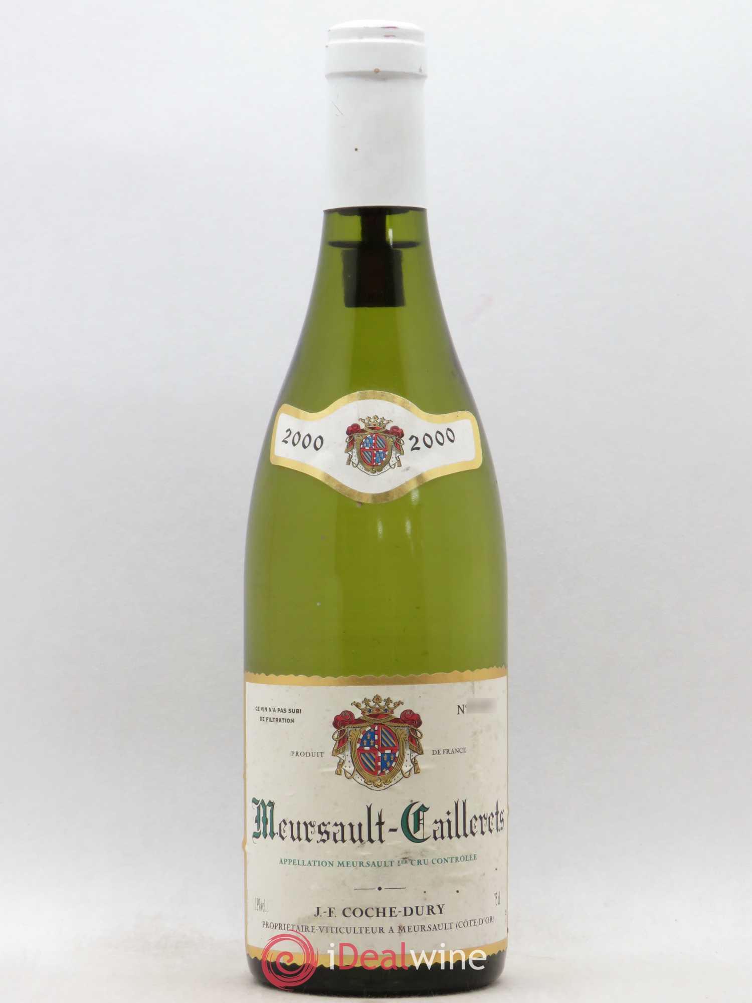 Meursault 1er Cru Caillerets Coche Dury (Domaine) 2000 - Posten von 1 Flasche - 0
