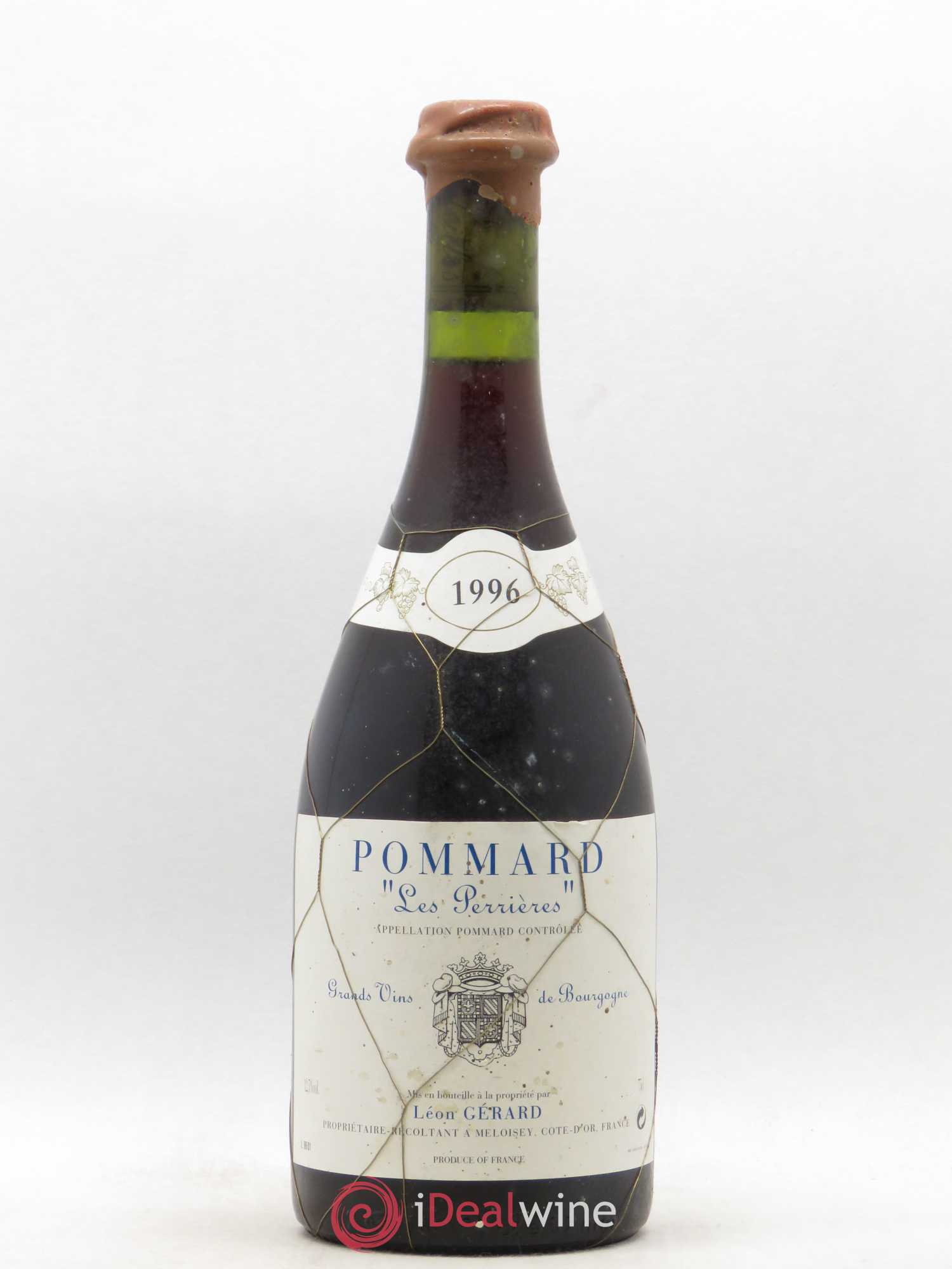 Pommard Village Les Perrières Léon Gérard 1996 - Posten von 1 Flasche - 0