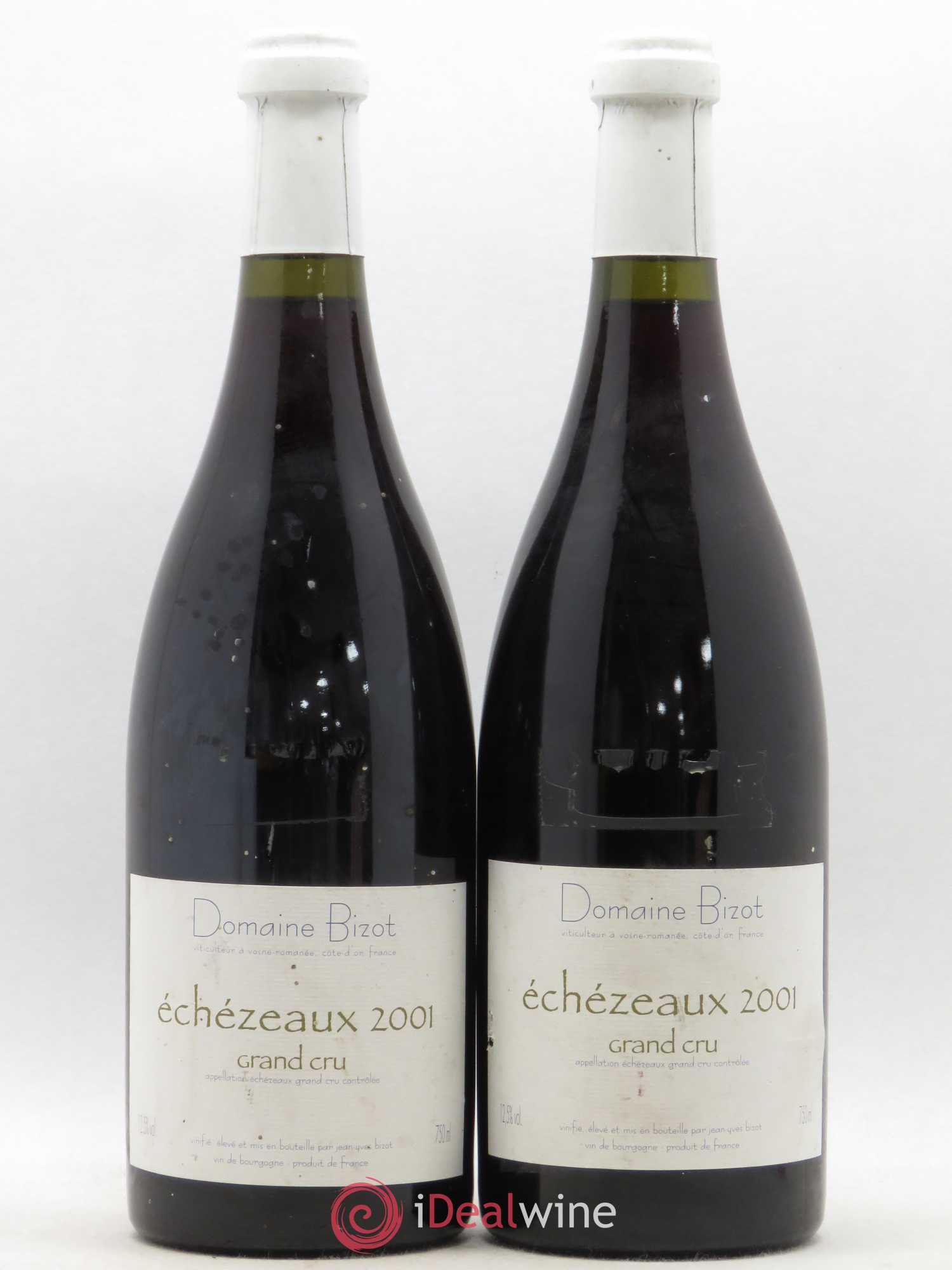 Echezeaux Grand Cru Bizot (Domaine) 2001 - Lot de 2 bouteilles - 0