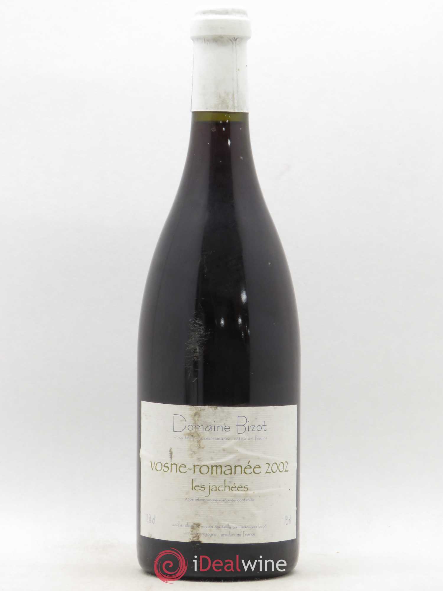 Vosne-Romanée Les Jachées Bizot (Domaine) 2002 - Lot de 1 bouteille - 0