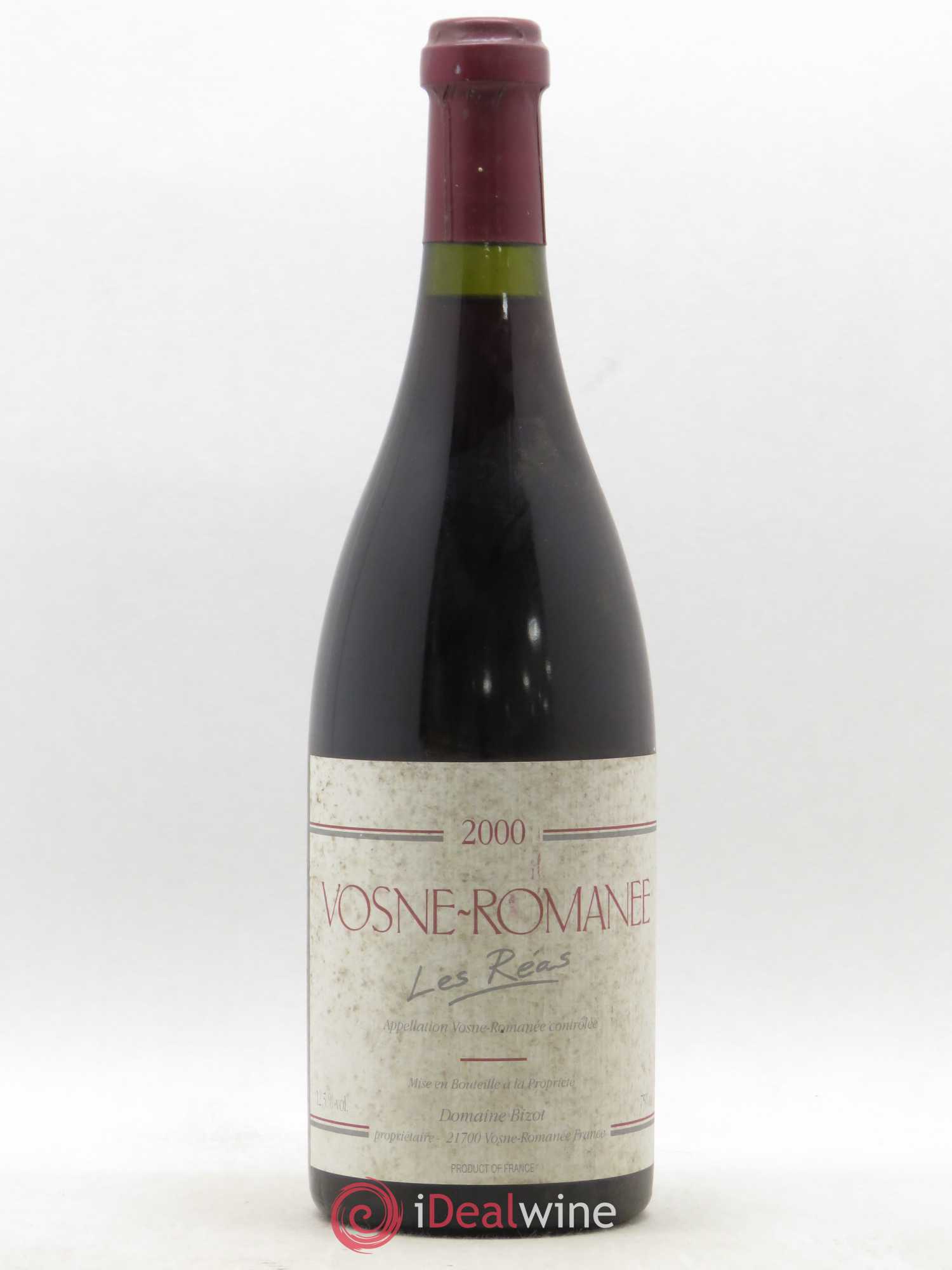 Vosne-Romanée Les Réas Bizot (Domaine) 2000 - Lot de 1 bouteille - 0