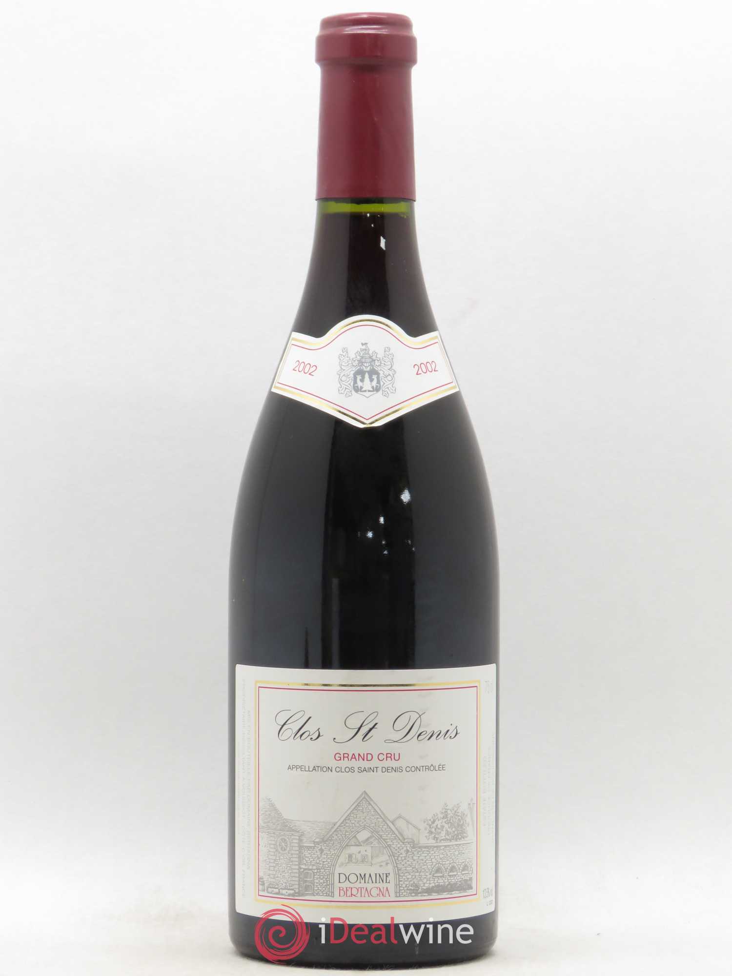 Clos Saint-Denis Grand Cru Bertagna 2002 - Lot de 1 bouteille - 0