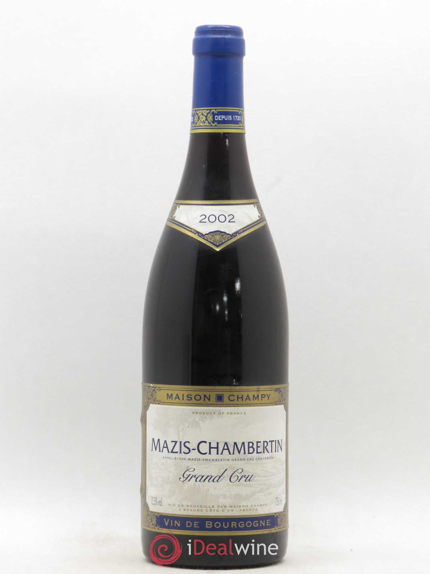 Mazis-Chambertin Grand Cru Champy 2002 - Lot de 1 bouteille - 0