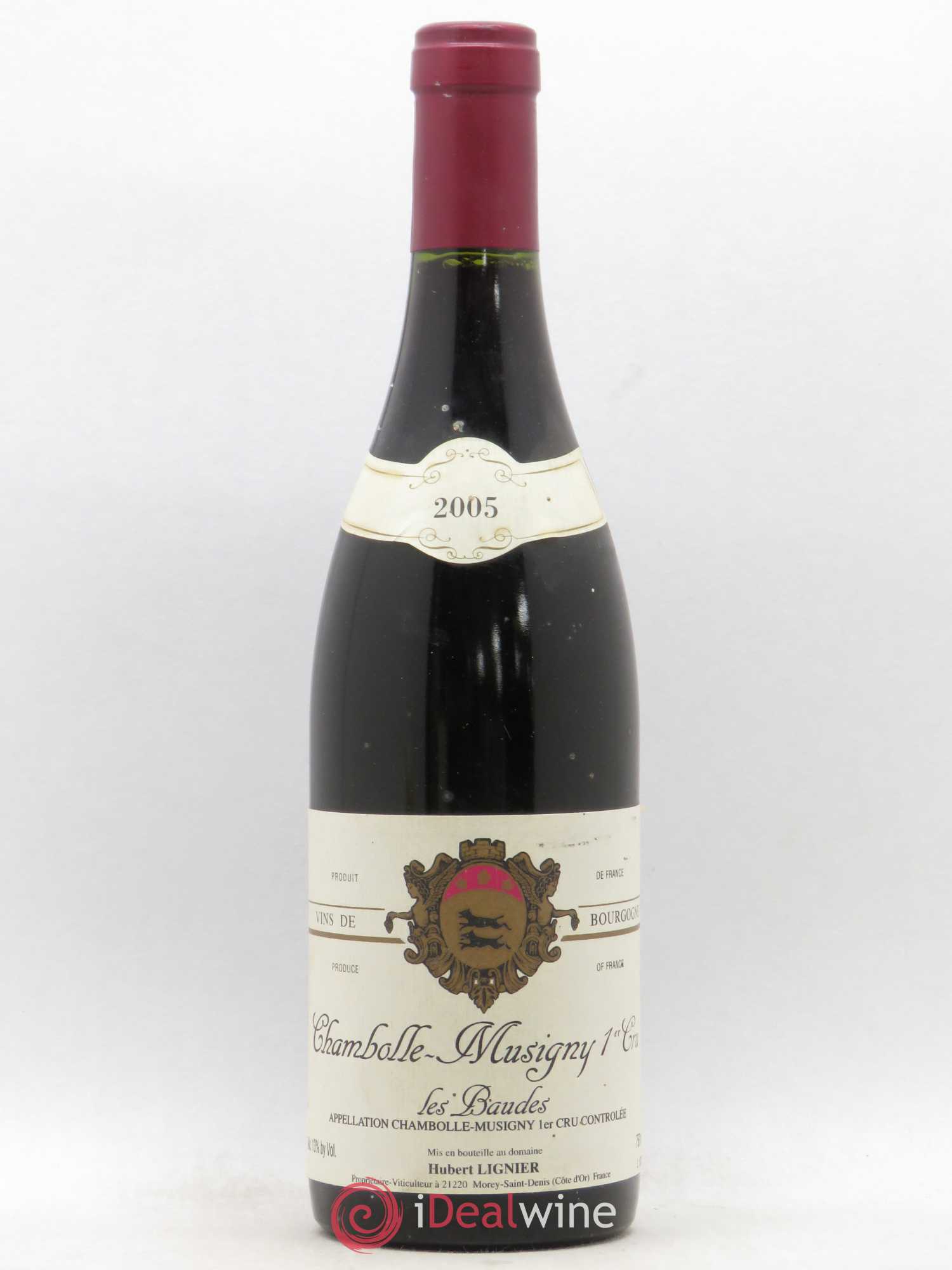 Chambolle-Musigny 1er Cru Les Baudes Hubert Lignier (Domaine) 2005 - Lot de 1 bouteille - 0