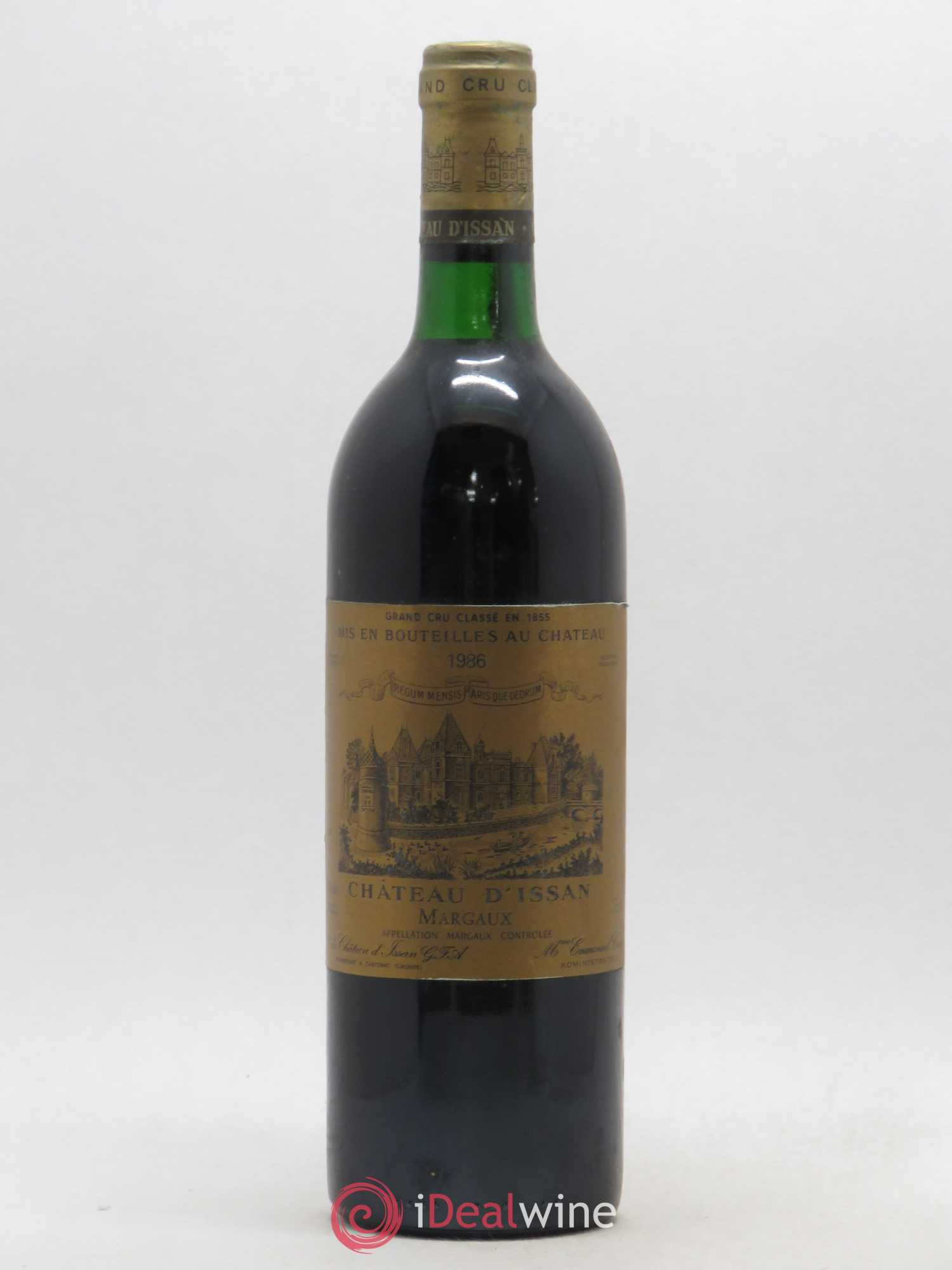 Château d'Issan 3ème Grand Cru Classé 1986 - Lot de 1 bouteille - 0