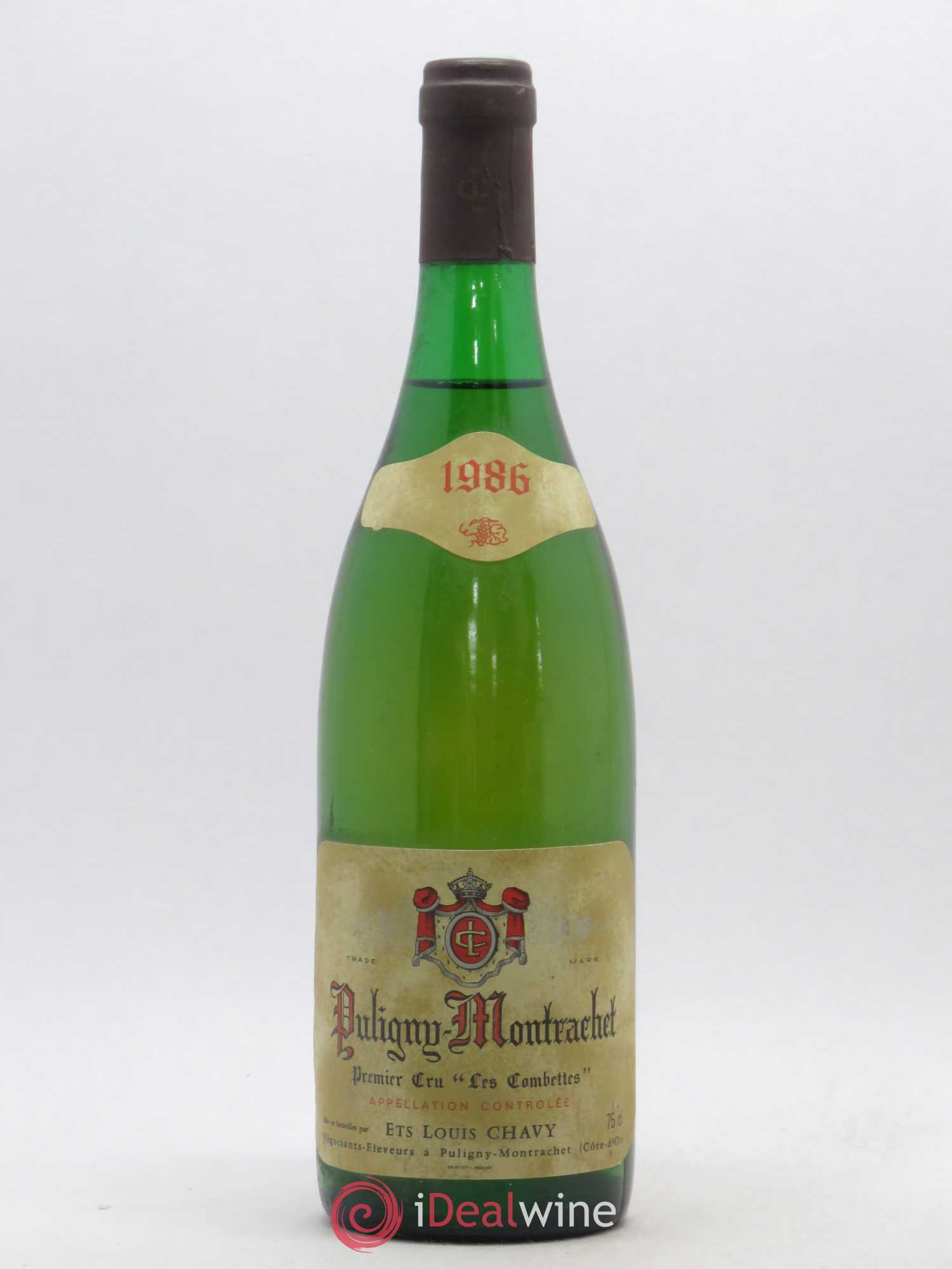 Puligny-Montrachet 1er Cru Les Combettes Louis Chavy 1986 - Lotto di 1 bottiglia - 0