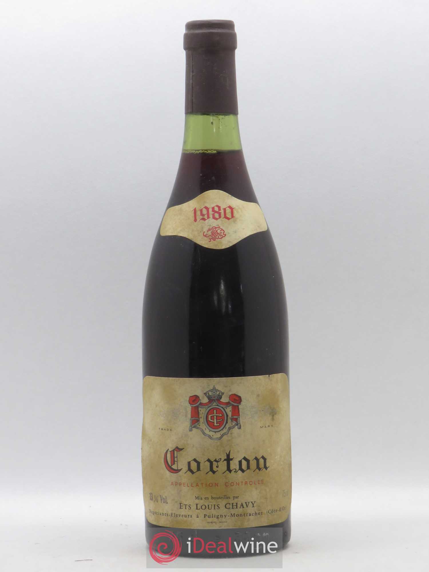 Corton Grand Cru Louis Chavy 1980 - Lot de 1 bouteille - 0
