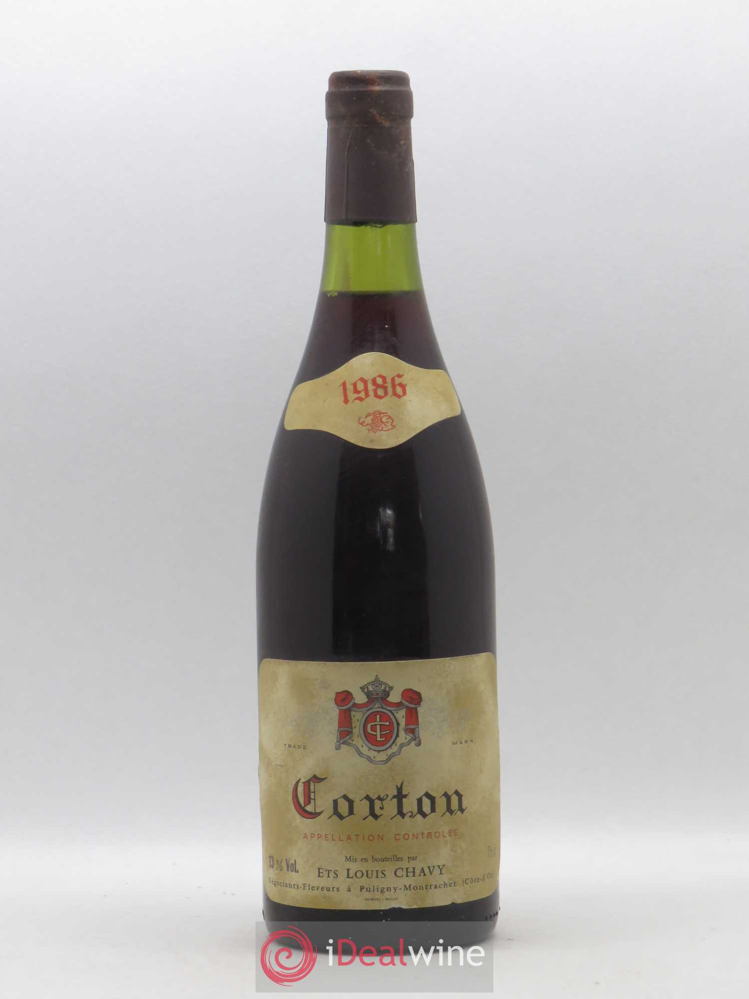 Corton Grand Cru Louis Chavy 1986 - Lot de 1 bouteille - 0
