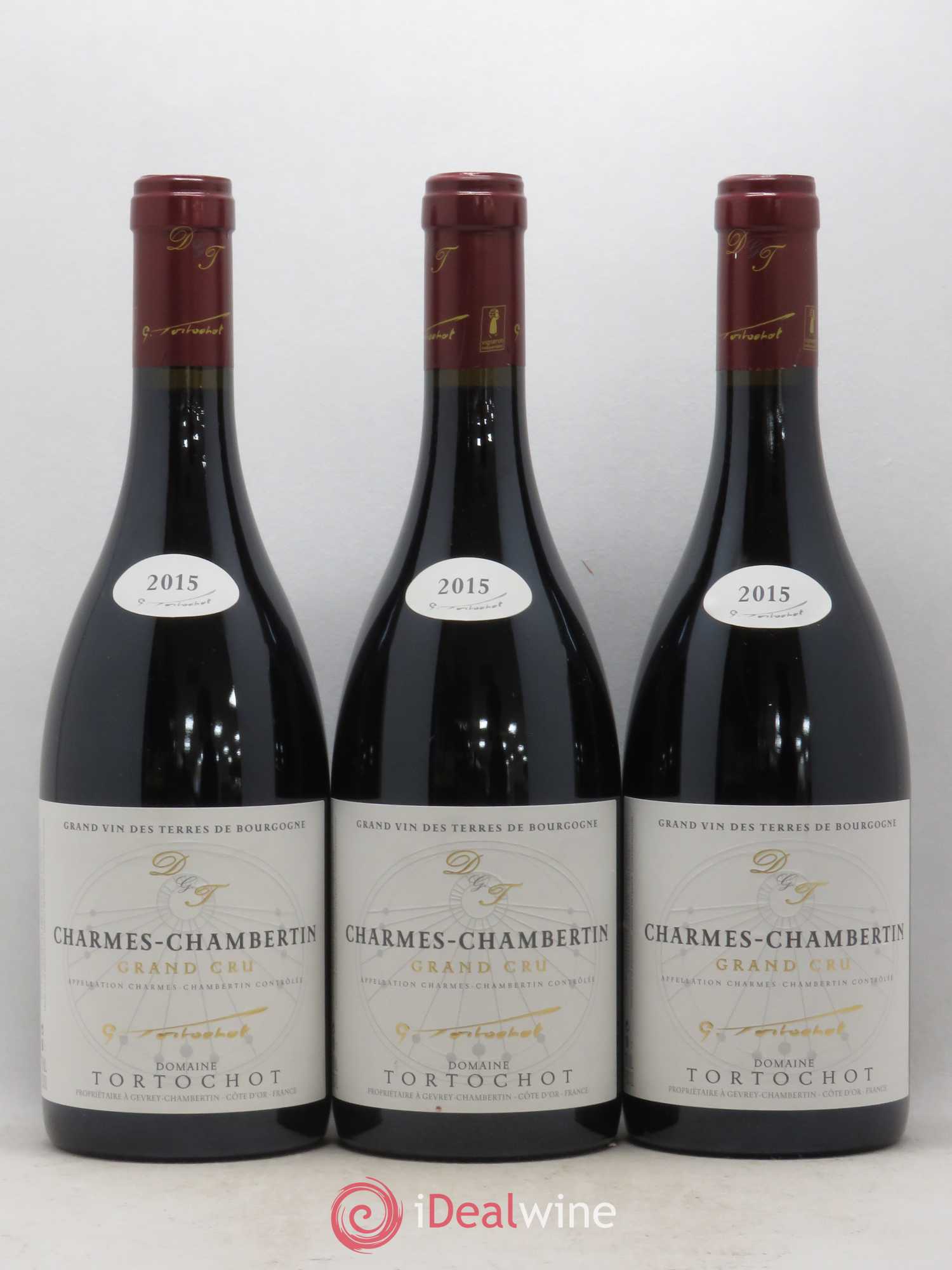 Charmes-Chambertin Grand Cru Tortochot (Domaine) 2015 - Lot de 3 bouteilles - 0
