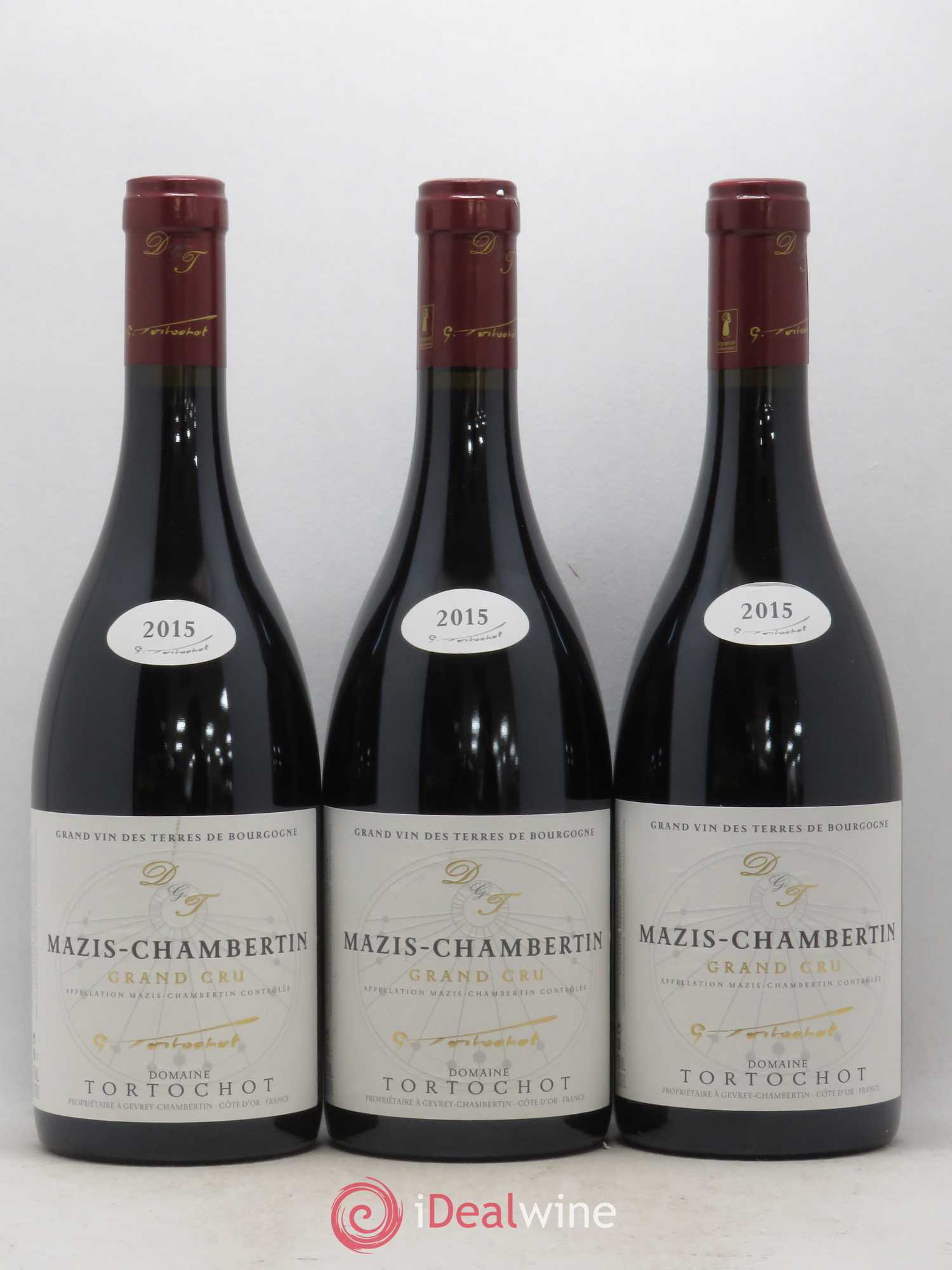 Mazis-Chambertin Grand Cru Domaine Tortochot 2015 - Posten von 3 Flaschen - 0