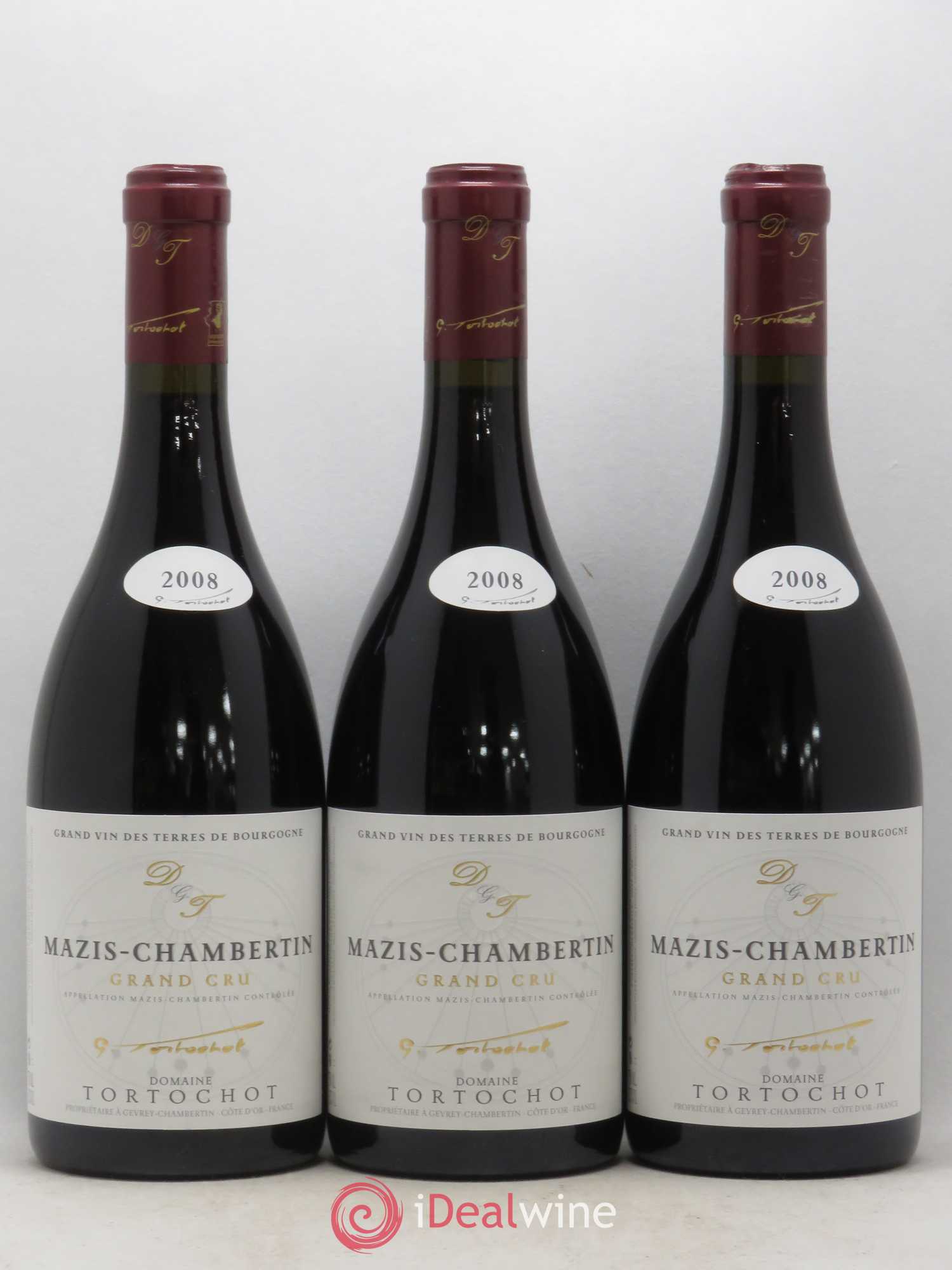 Mazis-Chambertin Grand Cru Domaine Tortochot 2008 - Posten von 3 Flaschen - 0