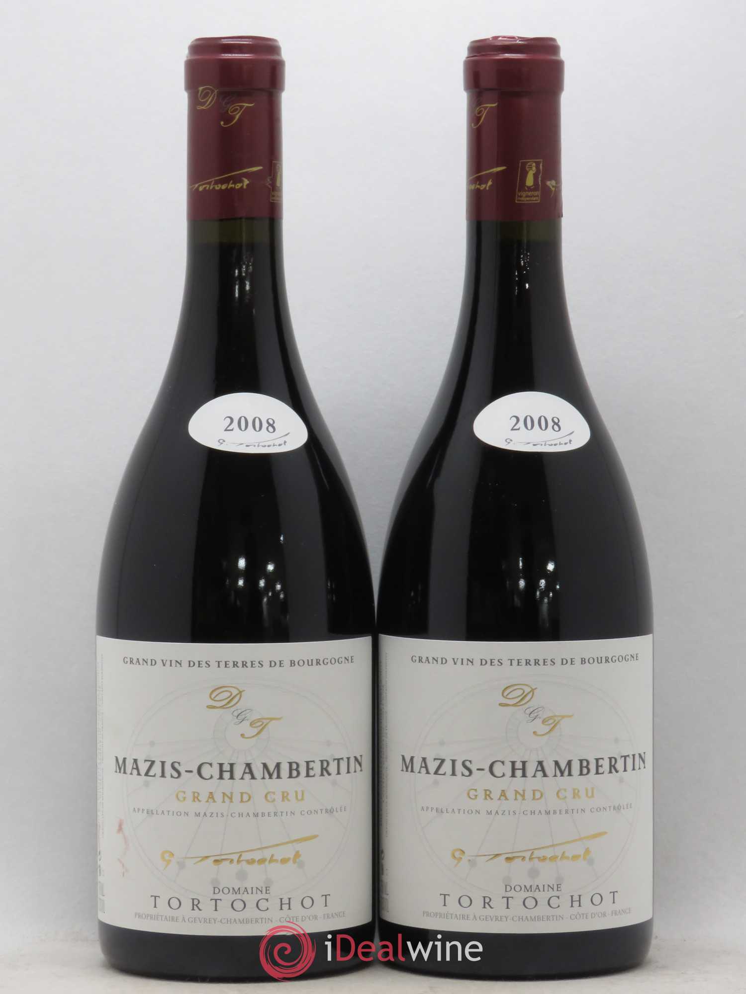 Mazis-Chambertin Grand Cru Domaine Tortochot 2008 - Posten von 2 Flaschen - 0