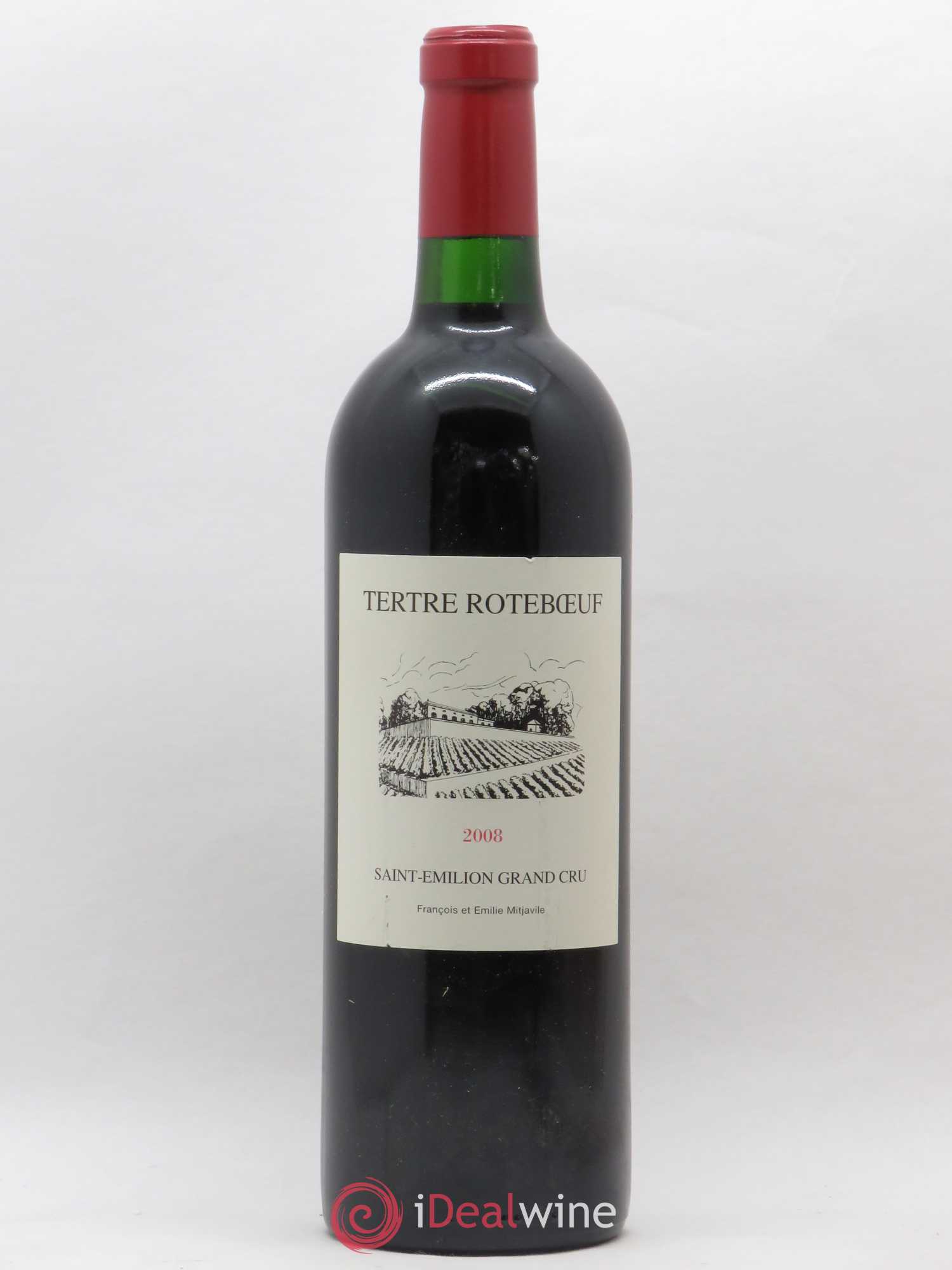Château Tertre Roteboeuf 2008 - Lot de 1 bouteille - 0