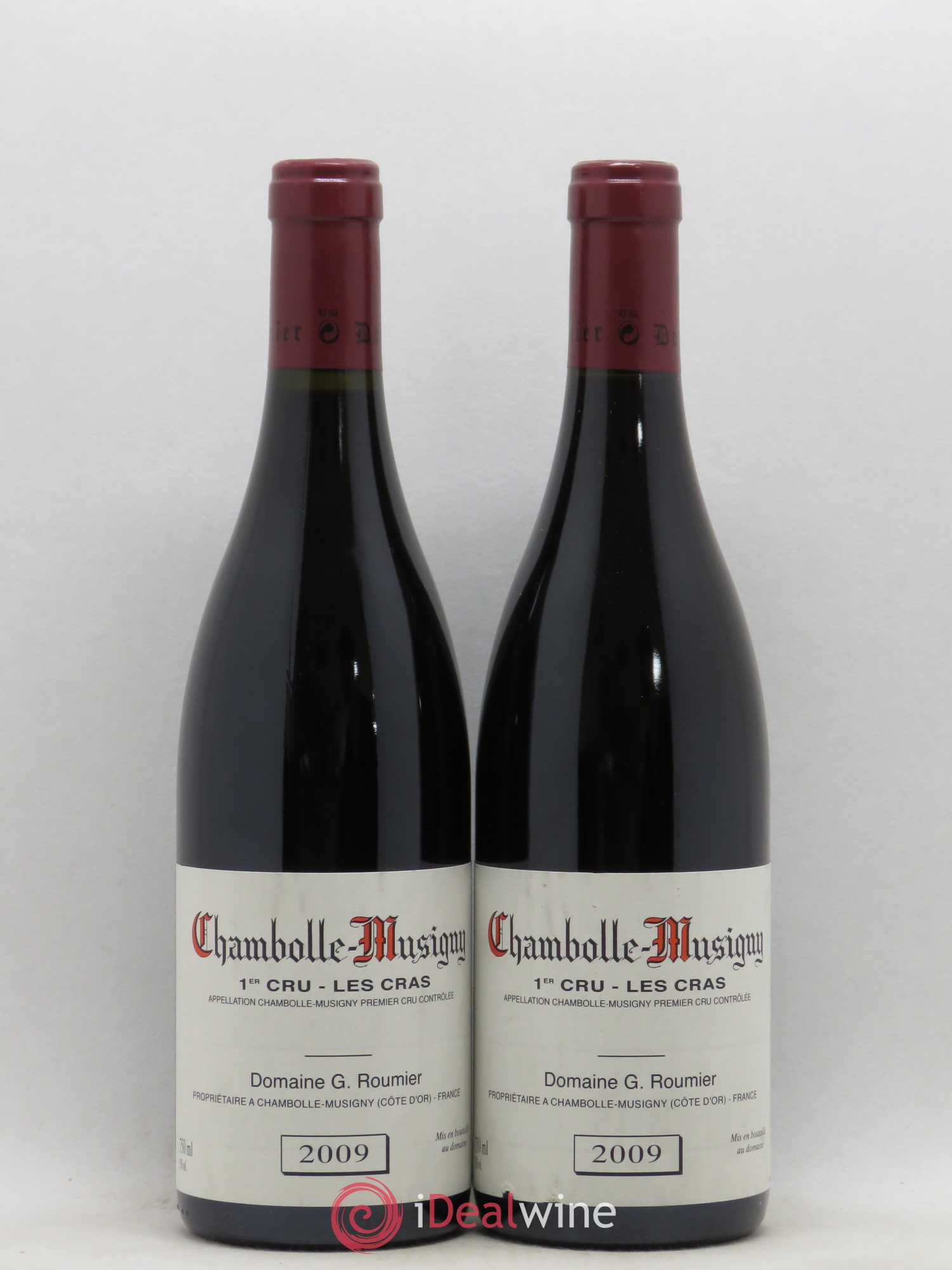 Chambolle-Musigny 1er Cru Les Cras Georges Roumier (Domaine) 2009 - Lot de 2 bouteilles - 0