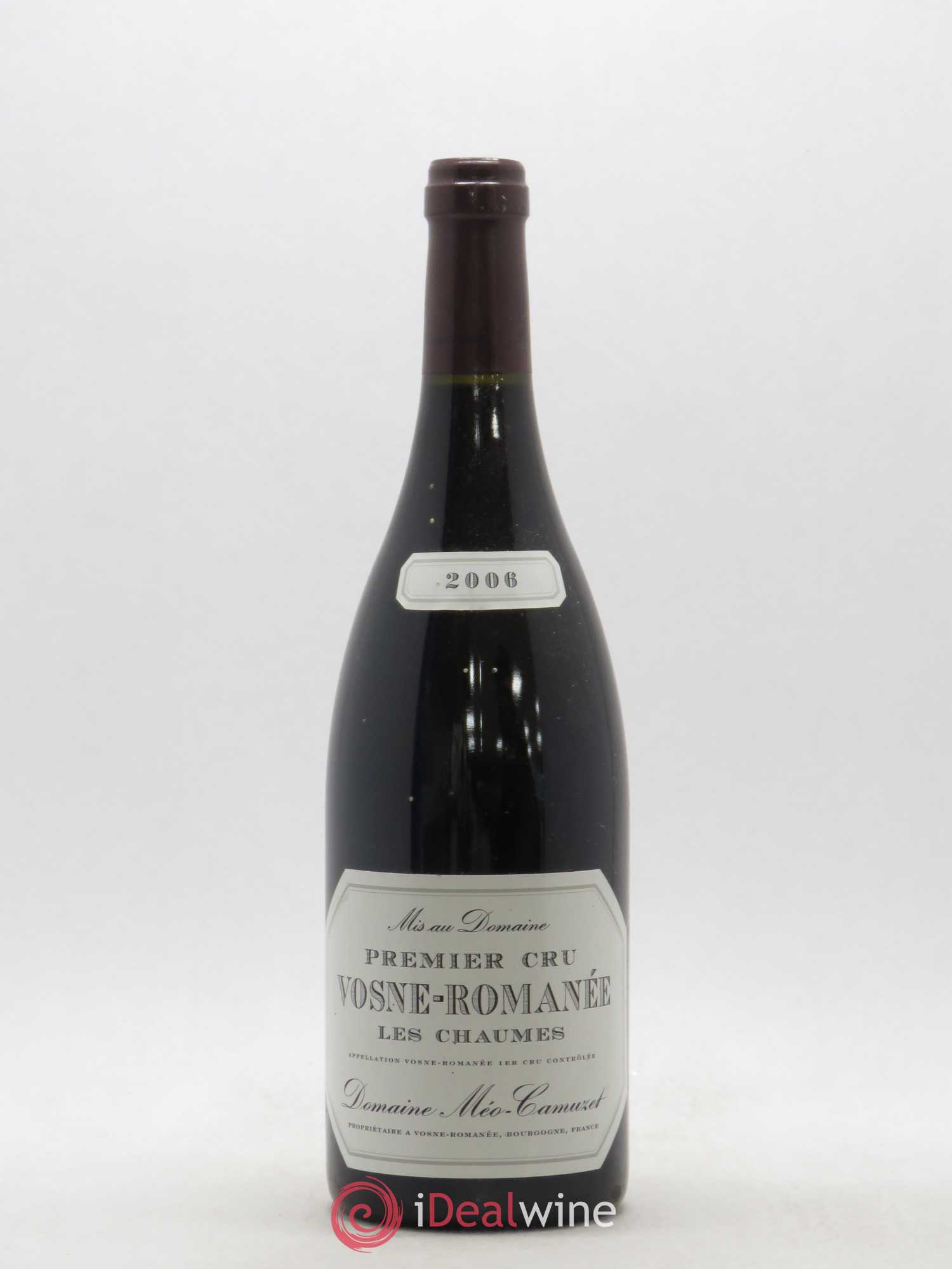 Vosne-Romanée 1er Cru Les Chaumes Méo-Camuzet (Domaine) 2006 - Lot de 1 bouteille - 0