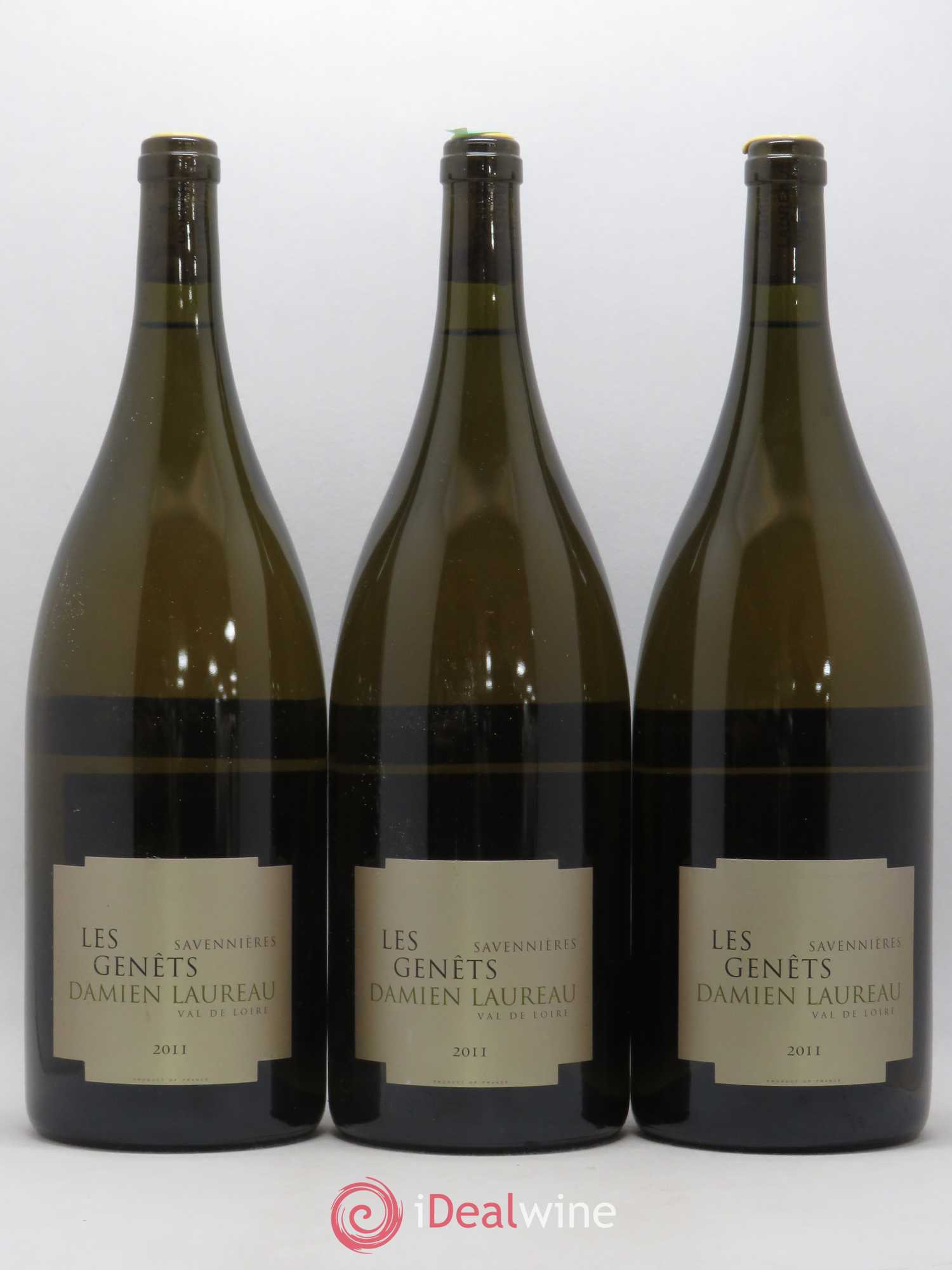 Savennières Les Genets Damien Laureau 2011 - Posten von 3 Magnum - 0