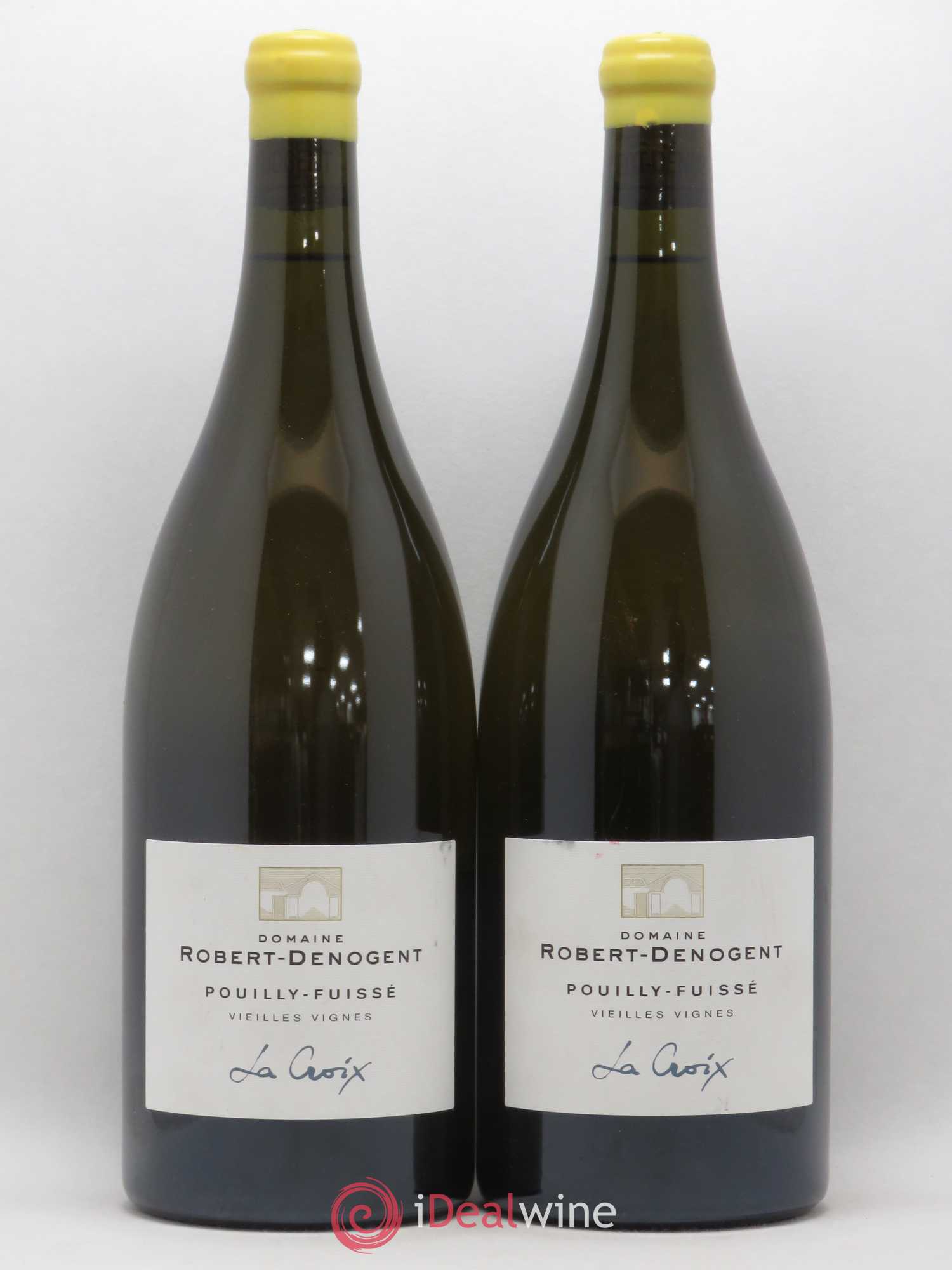 Pouilly-Fuissé La Croix Vieilles Vignes Robert Denogent (Domaine) 2014 - Lot de 2 magnums - 0