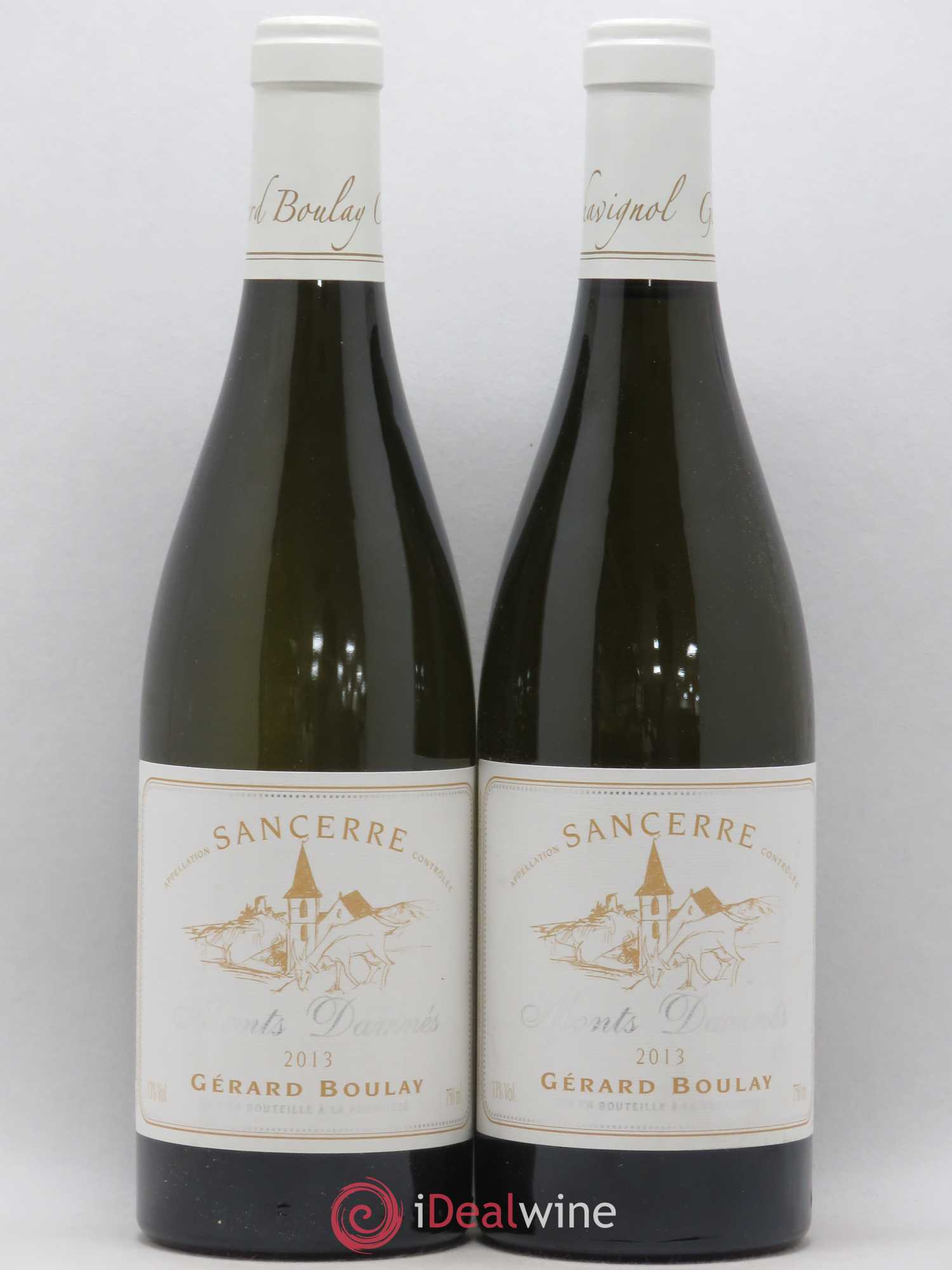 Sancerre Monts Damnés Gérard Boulay 2013 - Posten von 2 Flaschen - 0