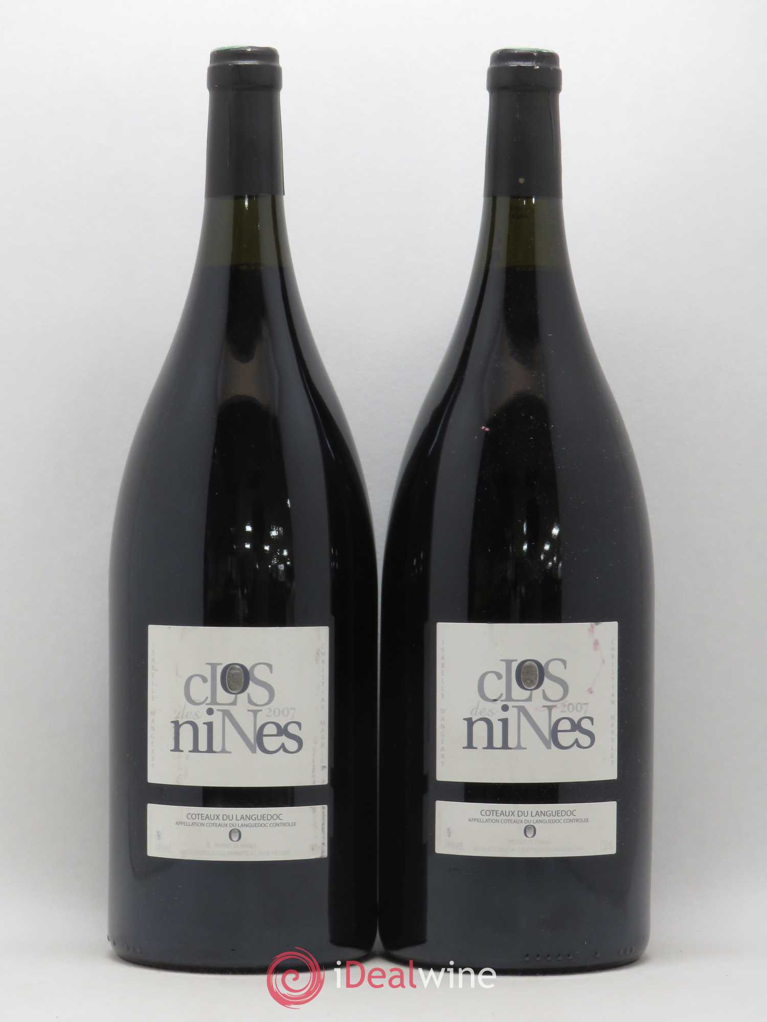 Coteaux du Languedoc Clos des Nines 2007 - Posten von 2 Magnum - 0
