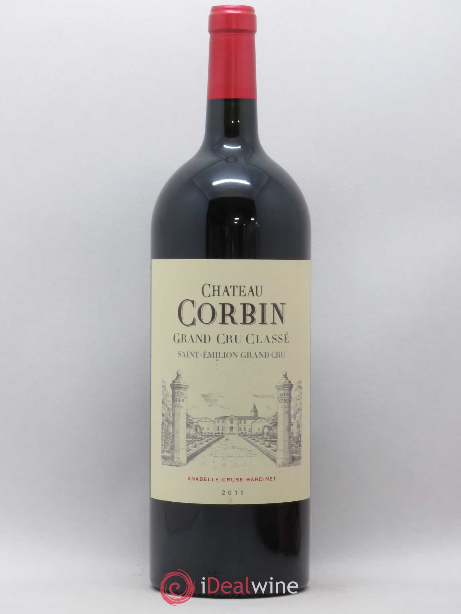 Château Corbin Grand Cru Classé 2011 - Lot de 1 magnum - 0