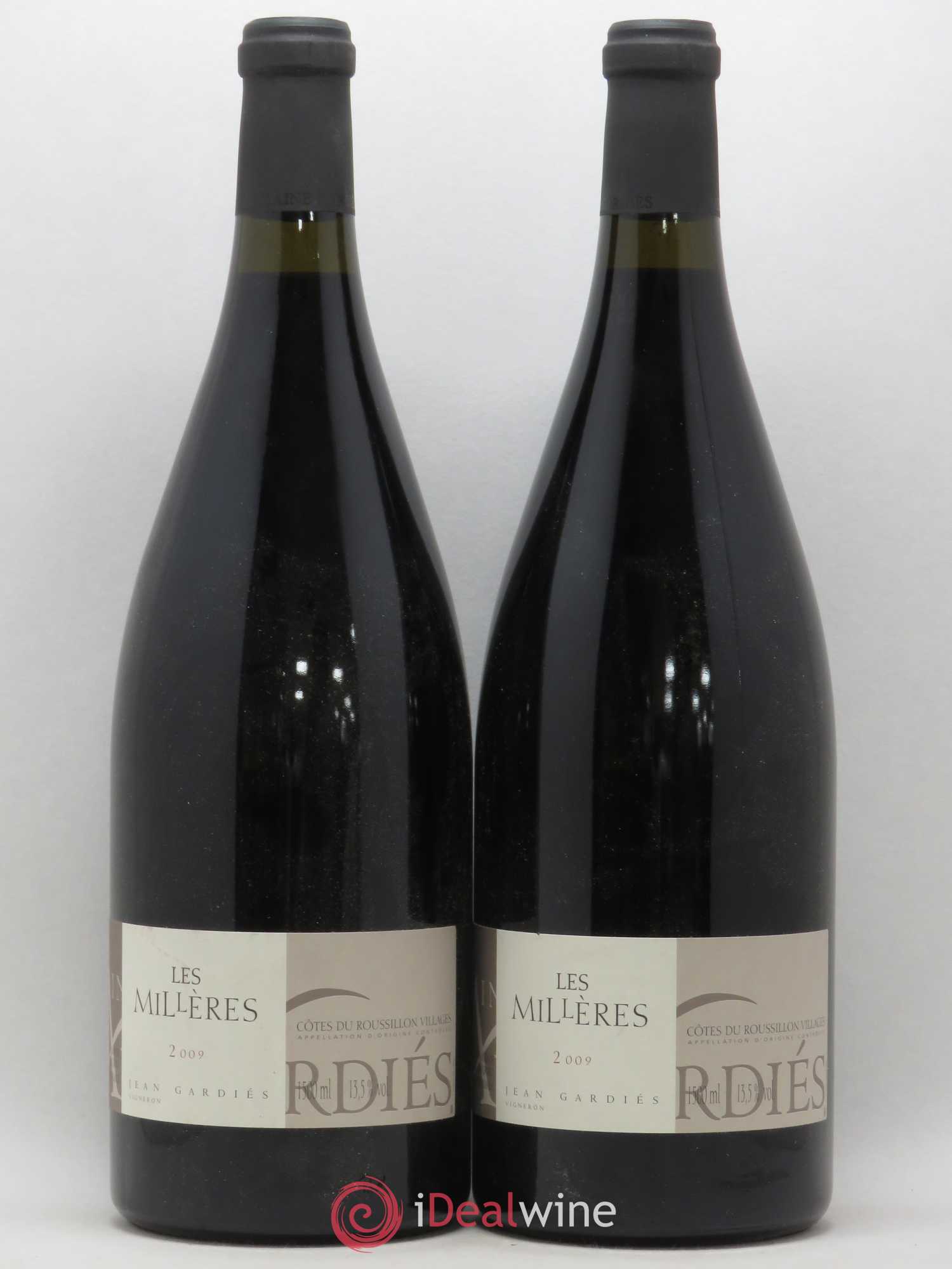 Côtes du Roussillon Villages Les Milleres Domaine Gardiès 2009 - Lotto di 2 magnum - 0