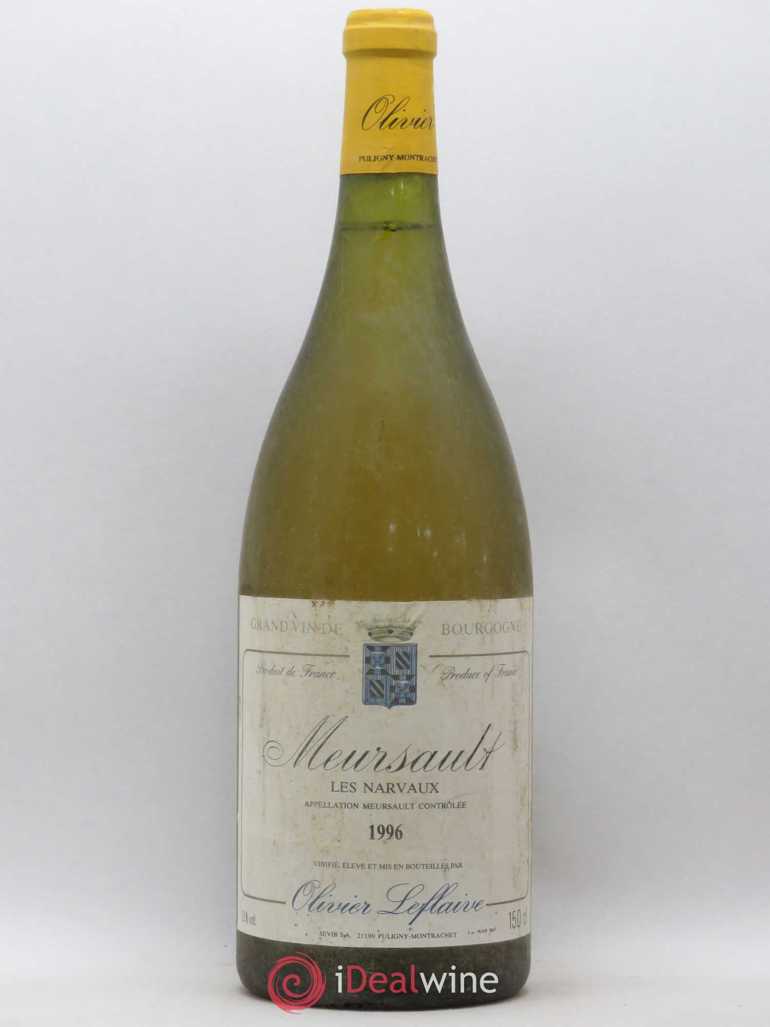 Meursault Les Narvaux Olivier Leflaive 1996 - Posten von 1 Magnum - 0