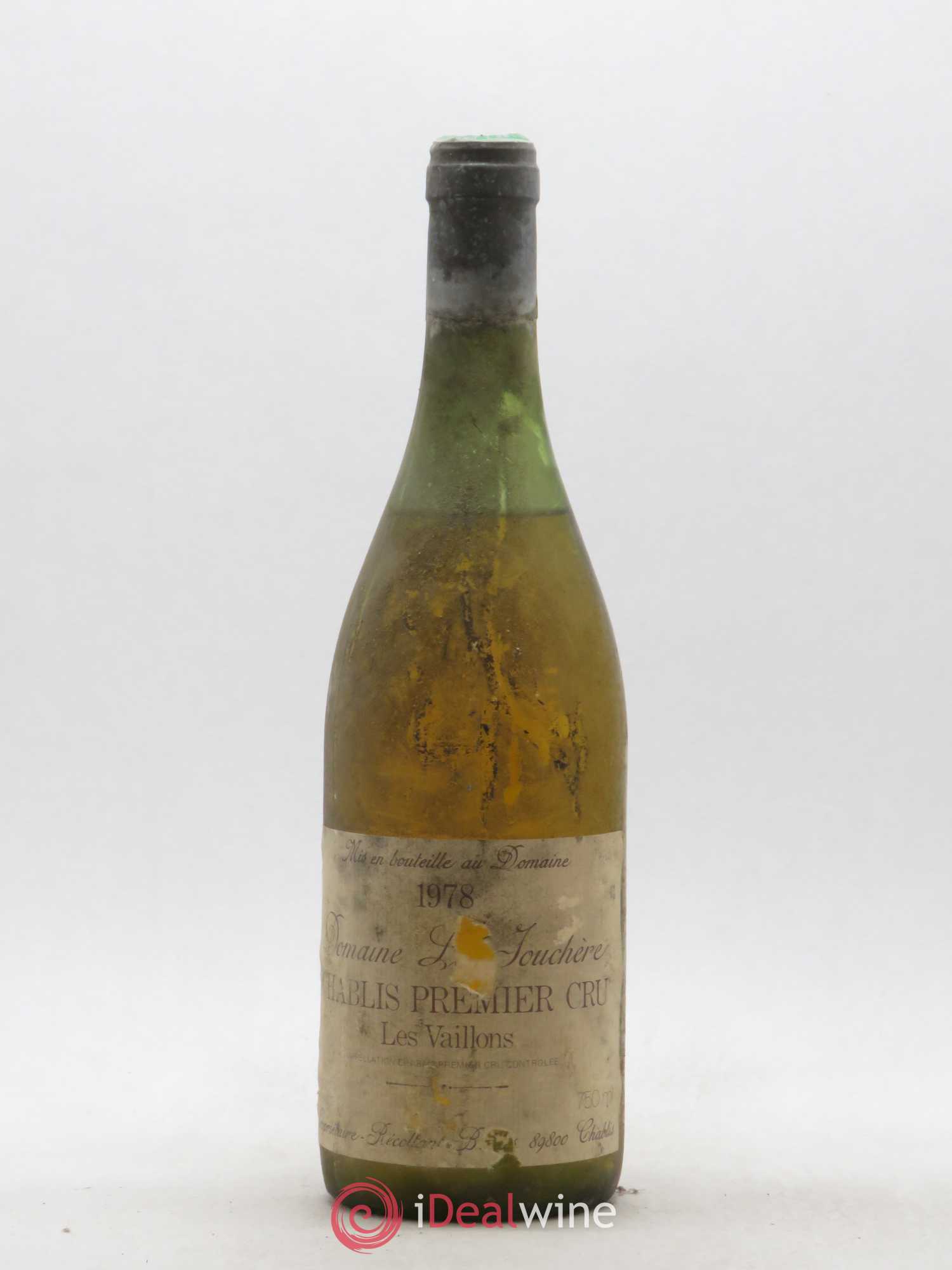 Chablis 1er Cru Les Vaillons Domaine de la Jouchère 1978 - Posten von 1 Flasche - 0