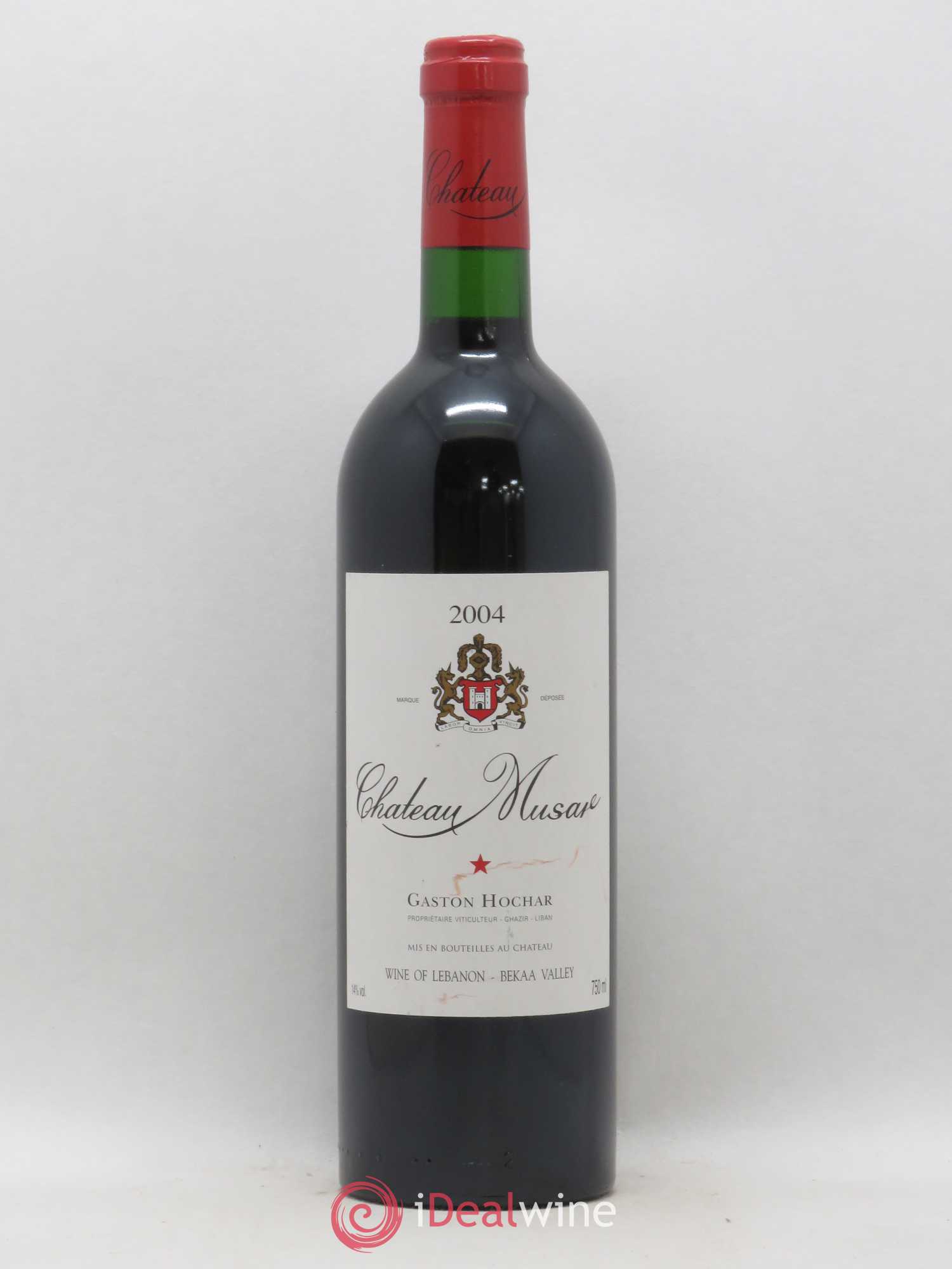 Château Musar Serge Hochar 2004 - Lot de 1 bouteille - 0