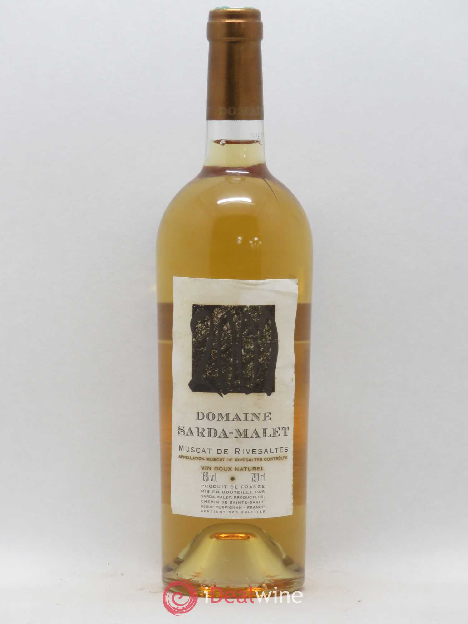 Muscat de Rivesaltes Sarda Mallet (sans prix de réserve) 2009 - Posten von 1 Flasche - 0
