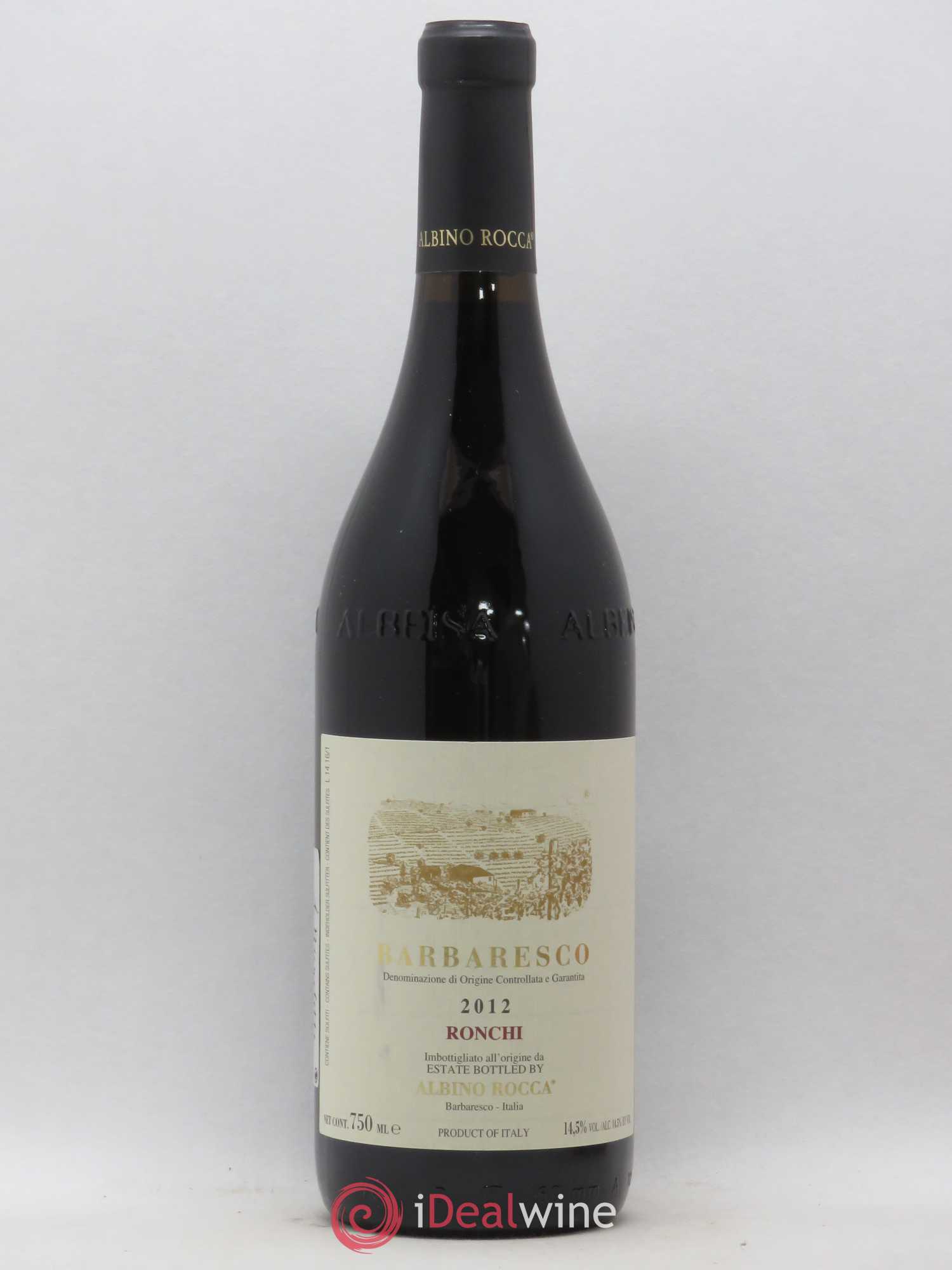 Barbaresco DOCG Vigneto Brich Ronchi Albino Rocca 2012 - Lot de 1 bouteille - 0