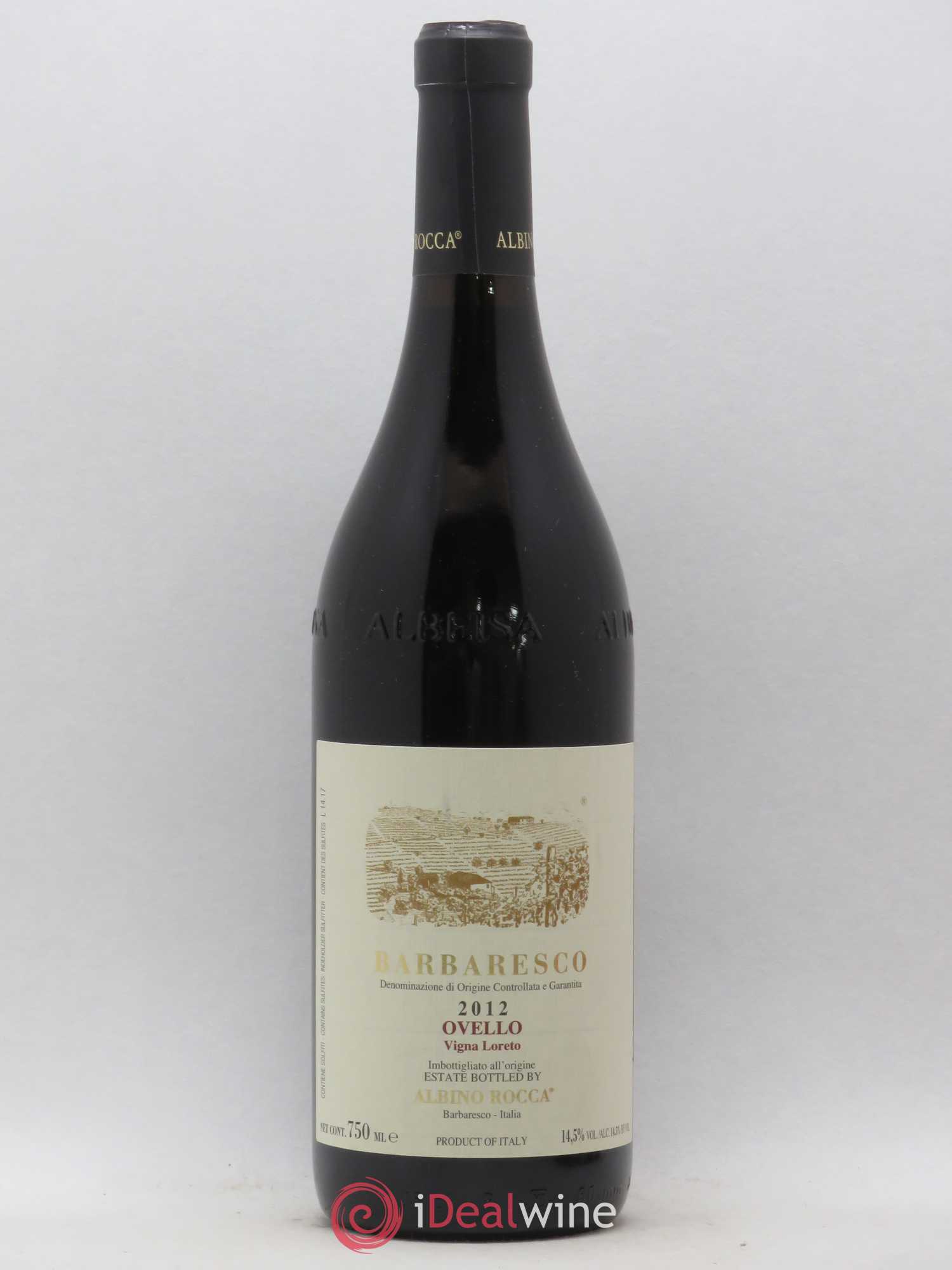 Barbaresco DOCG Vigneto Loreto Albino Rocca Ovello (sans prix de réserve) 2012 - Posten von 1 Flasche - 0