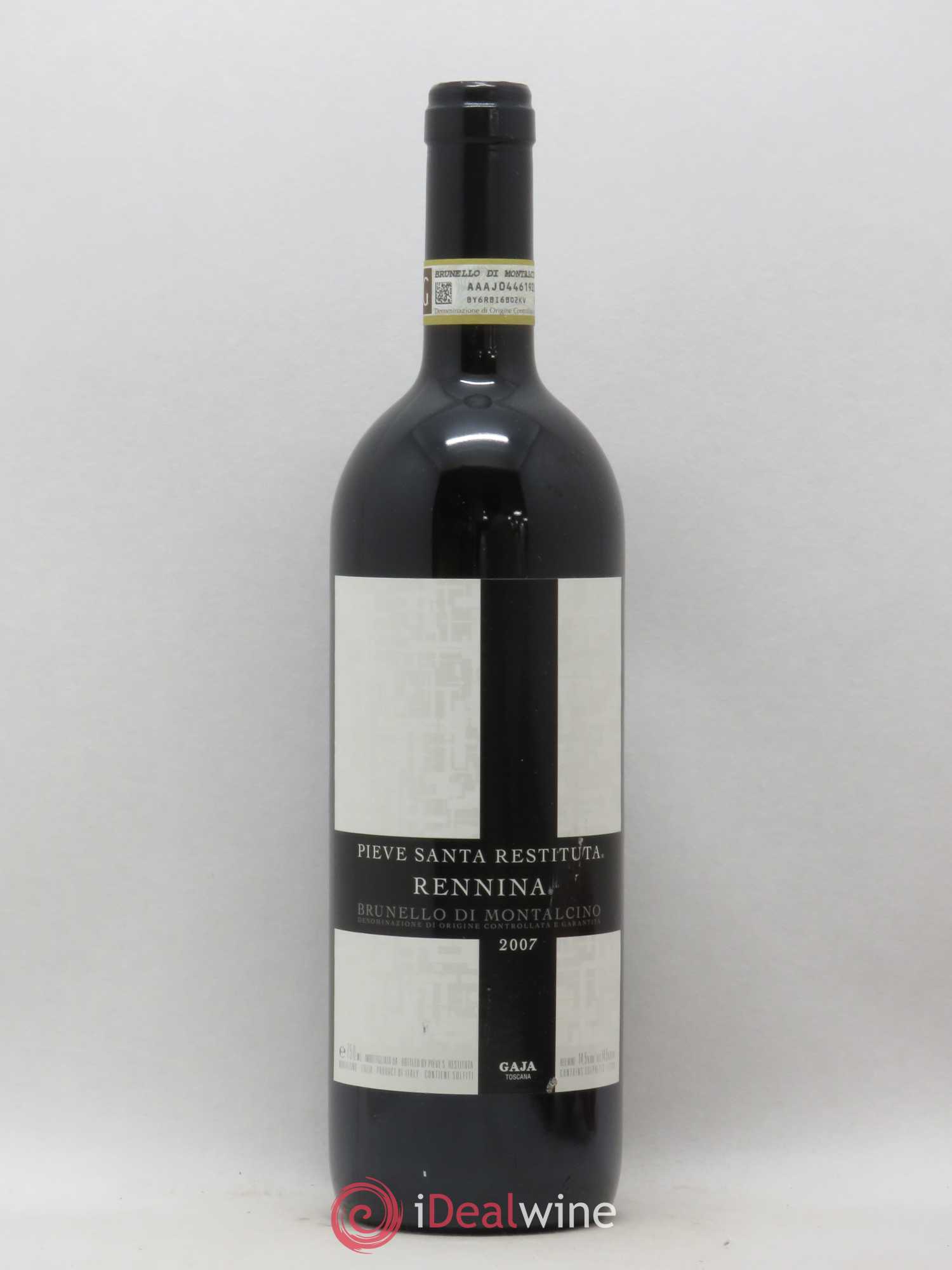 Brunello di Montalcino Gaja Pieve Santa Restituta Rennina 2007 - Lot de 1 bouteille - 0