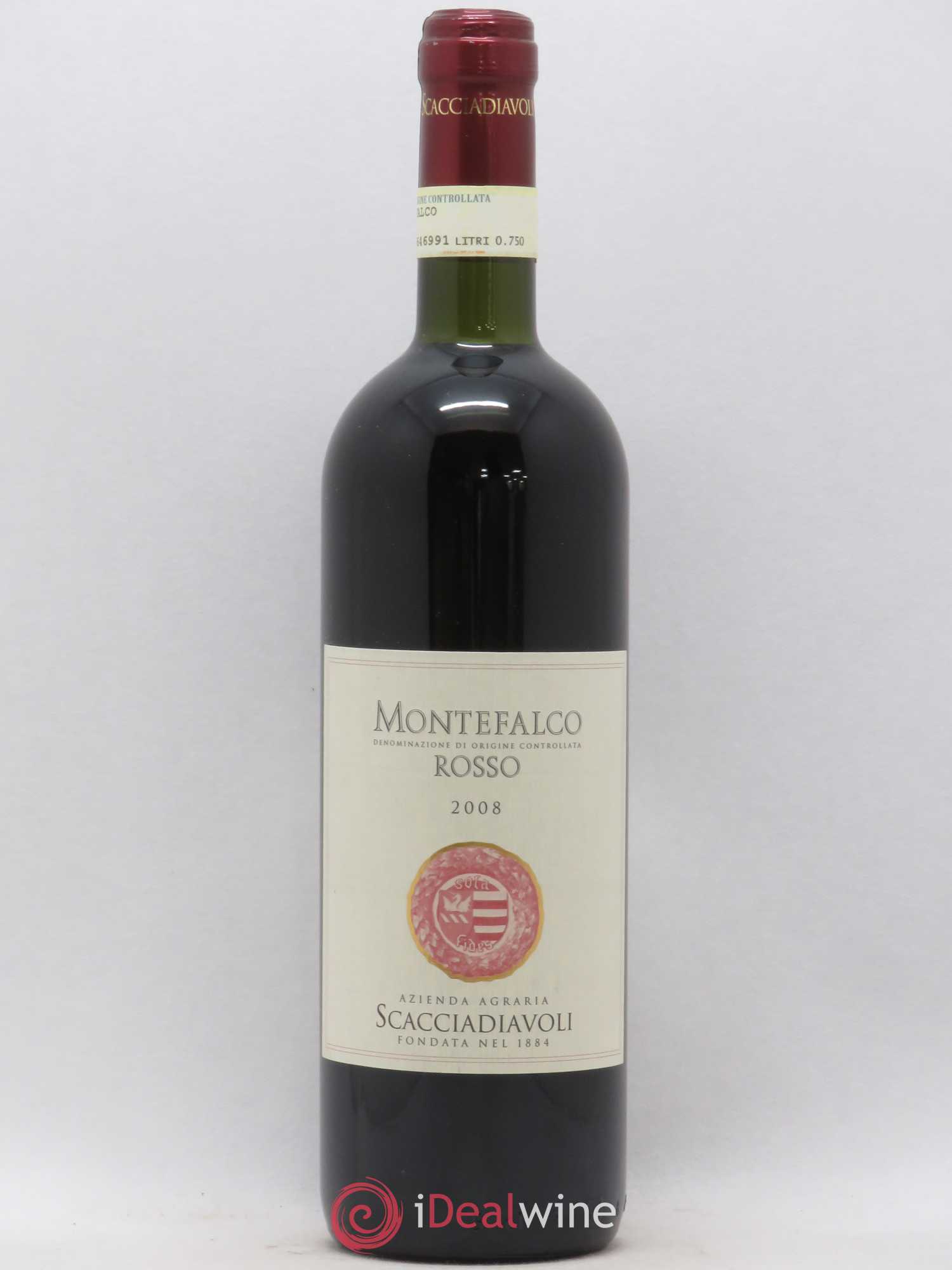 Montefalco DOC Scacciadiavoli (sans prix de réserve) 2008 - Posten von 1 Flasche - 0