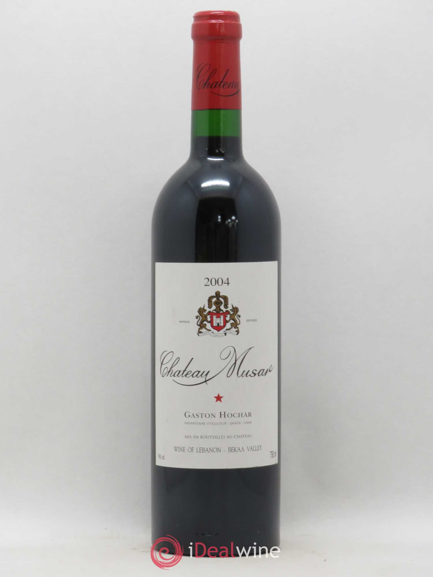 Château Musar Serge Hochar 2004 - Lot de 1 bouteille - 0