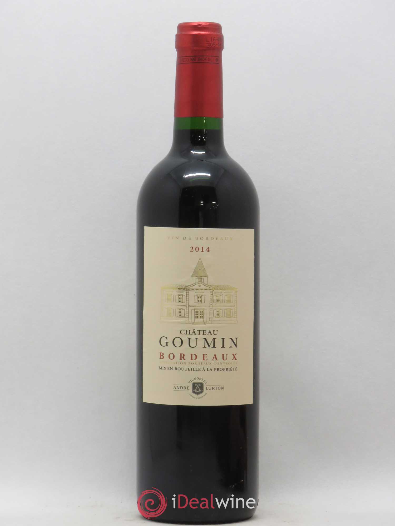 Bordeaux Château Goumin (sans prix de réserve) 2014 - Posten von 1 Flasche - 0