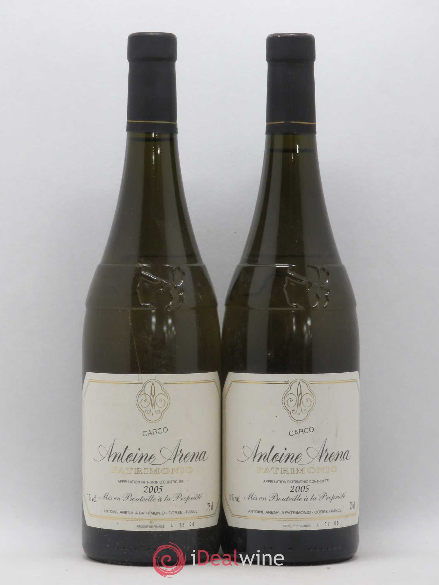 Patrimonio Carco Antoine Arena 2005 - Lot de 2 bouteilles - 0