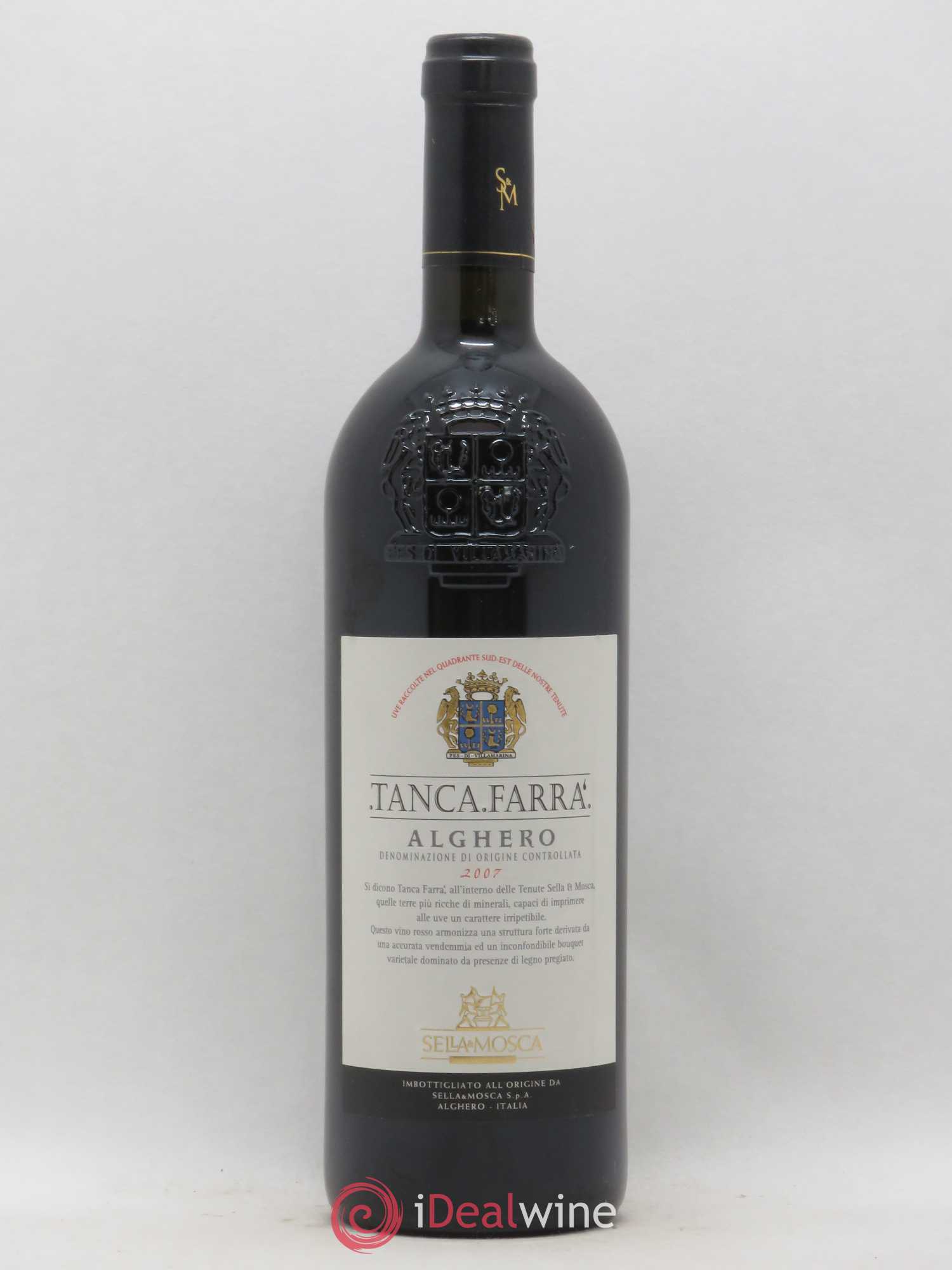 Sardaigne Sella & Mosca Tanca Farra Alghero 2007 - Lot de 1 bouteille - 0