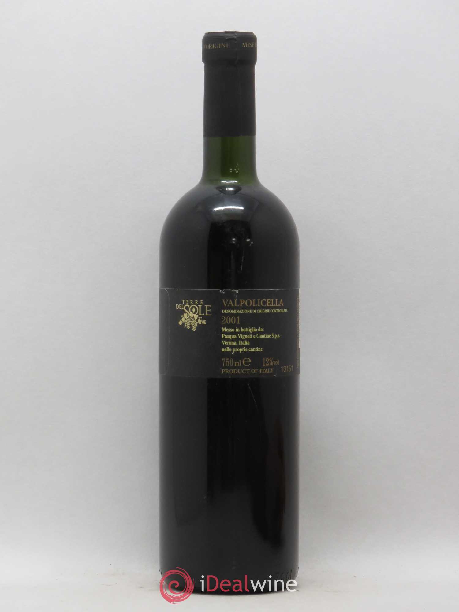 Valpolicella Classico DOC Terre Del Sole 2001 - Lot de 1 bouteille - 1