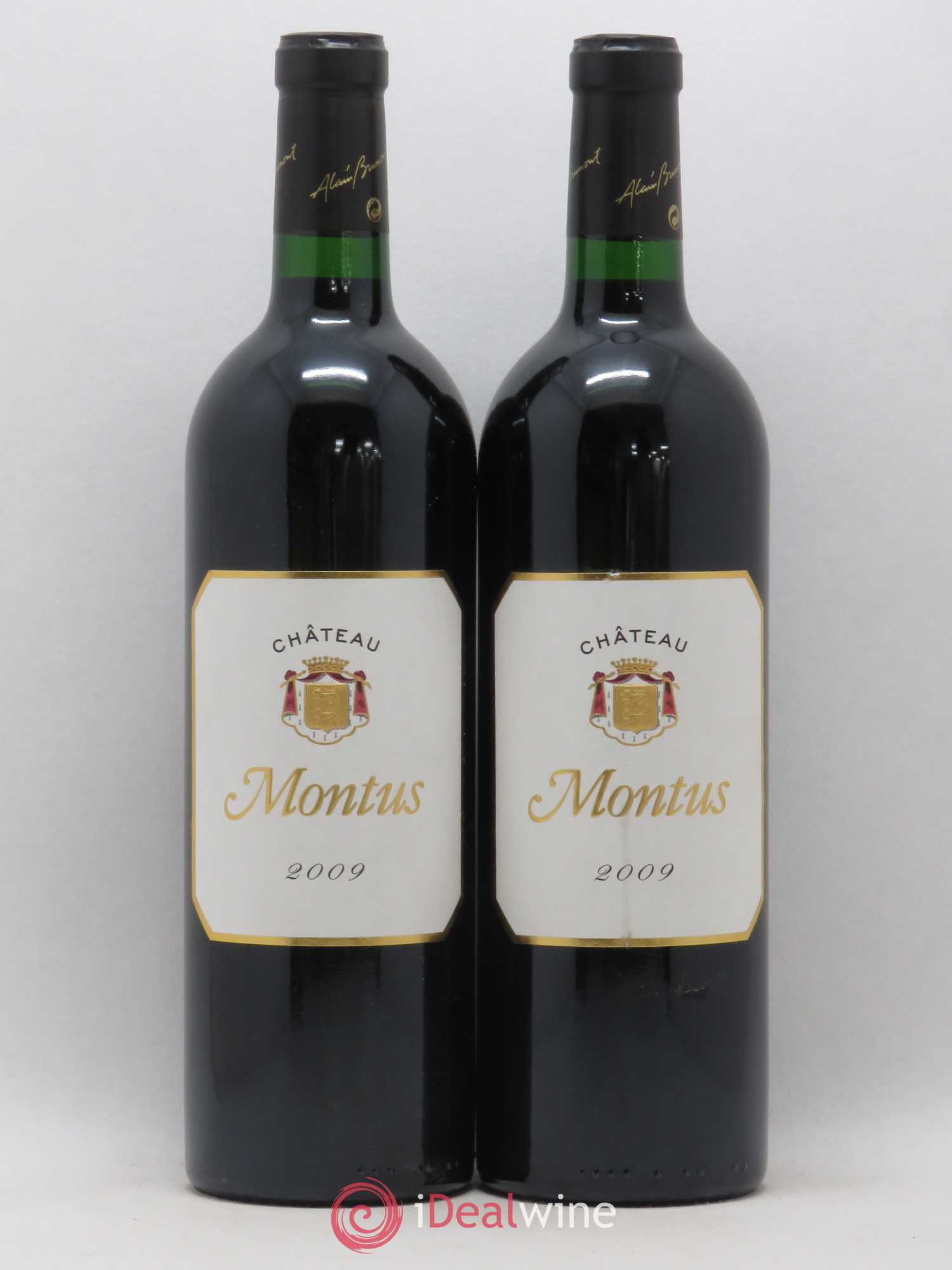 Madiran Château Montus Alain Brumont 2009 - Lot de 2 bouteilles - 0