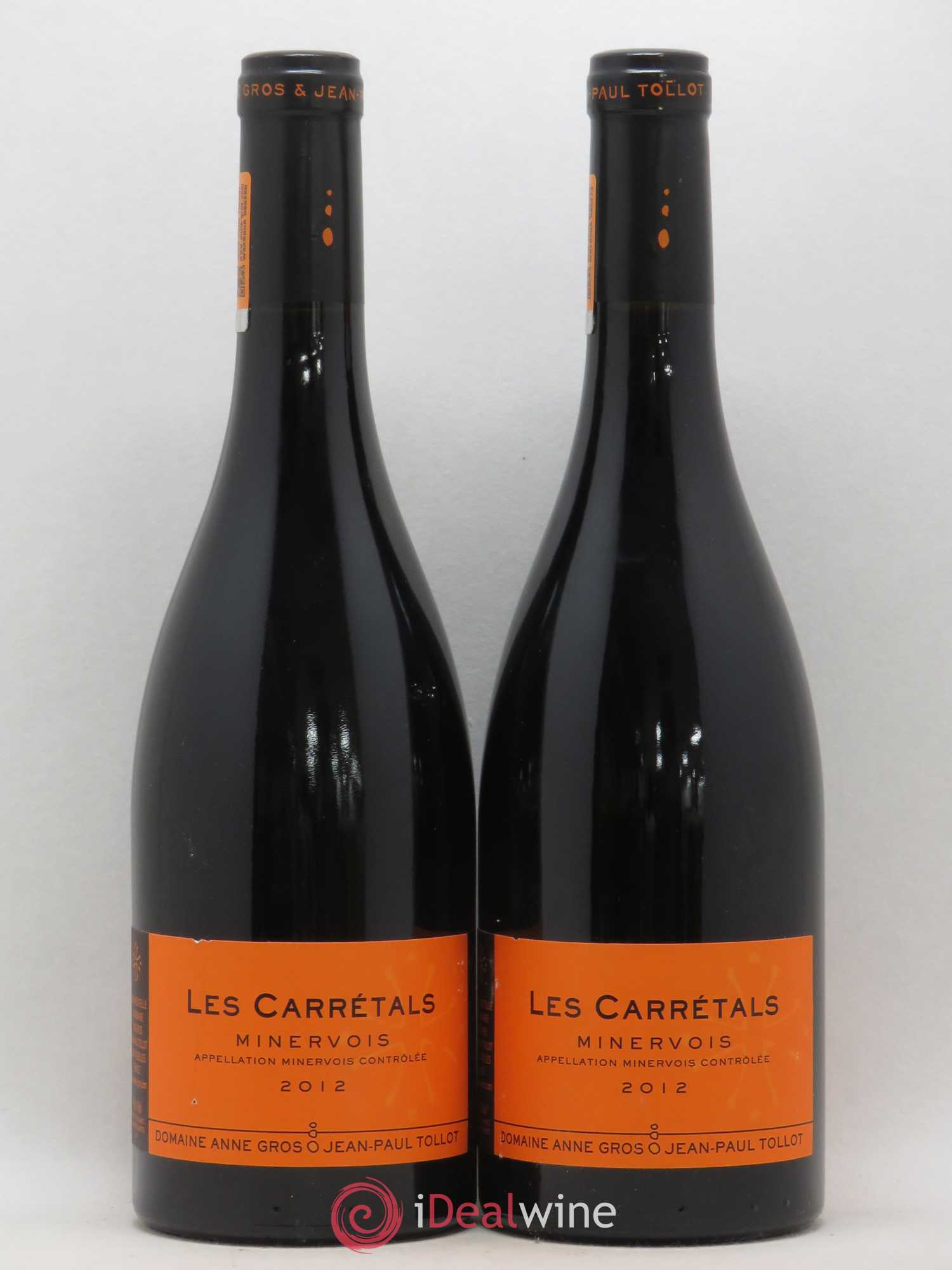Minervois Les Carretals Domaine Anne Gros & Jean Paul Tollot 2012 - Posten von 2 Flaschen - 0