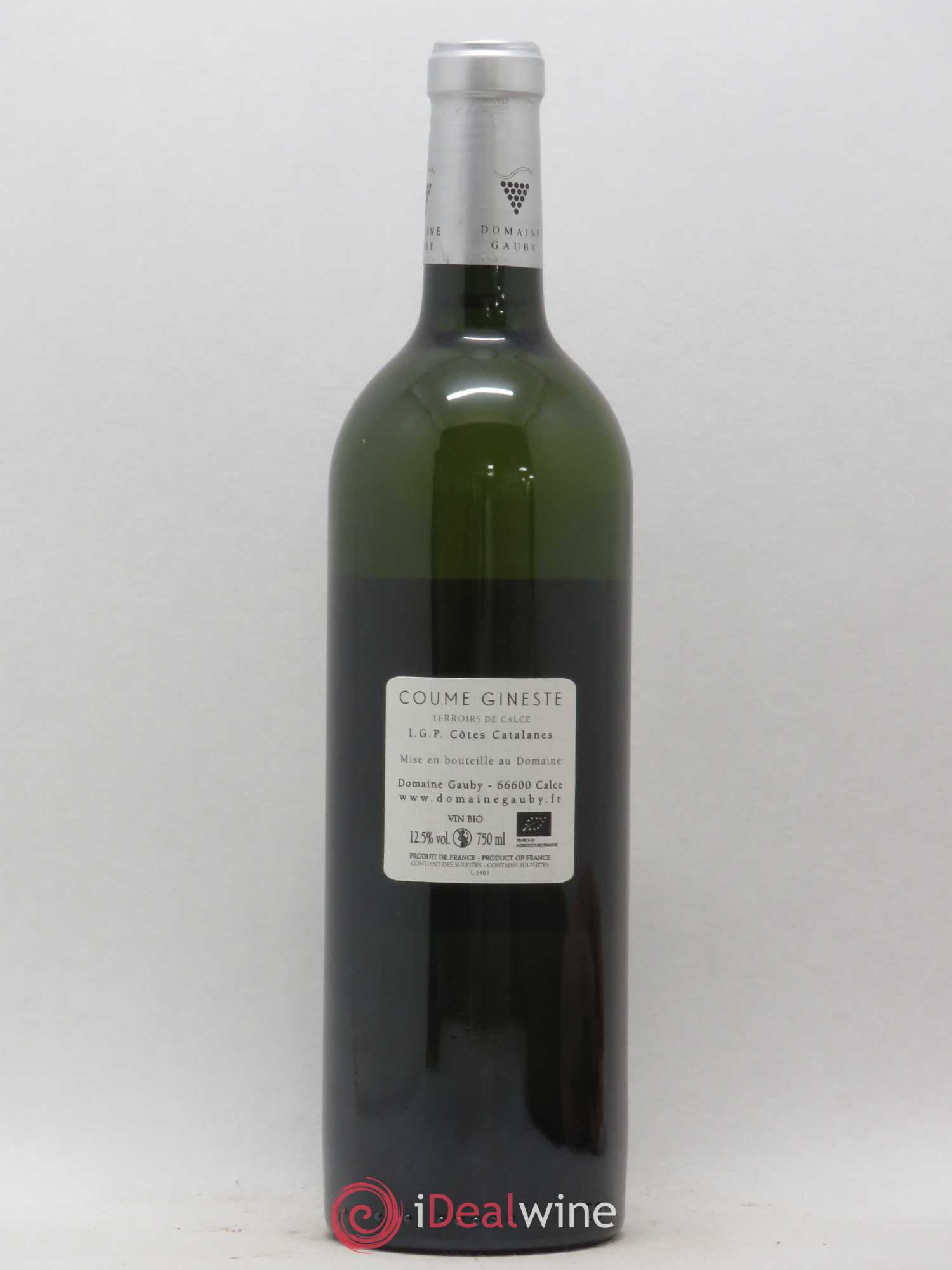 Côtes Catalanes Coume Gineste Gauby (Domaine) 2014 - Lot de 1 bouteille - 1