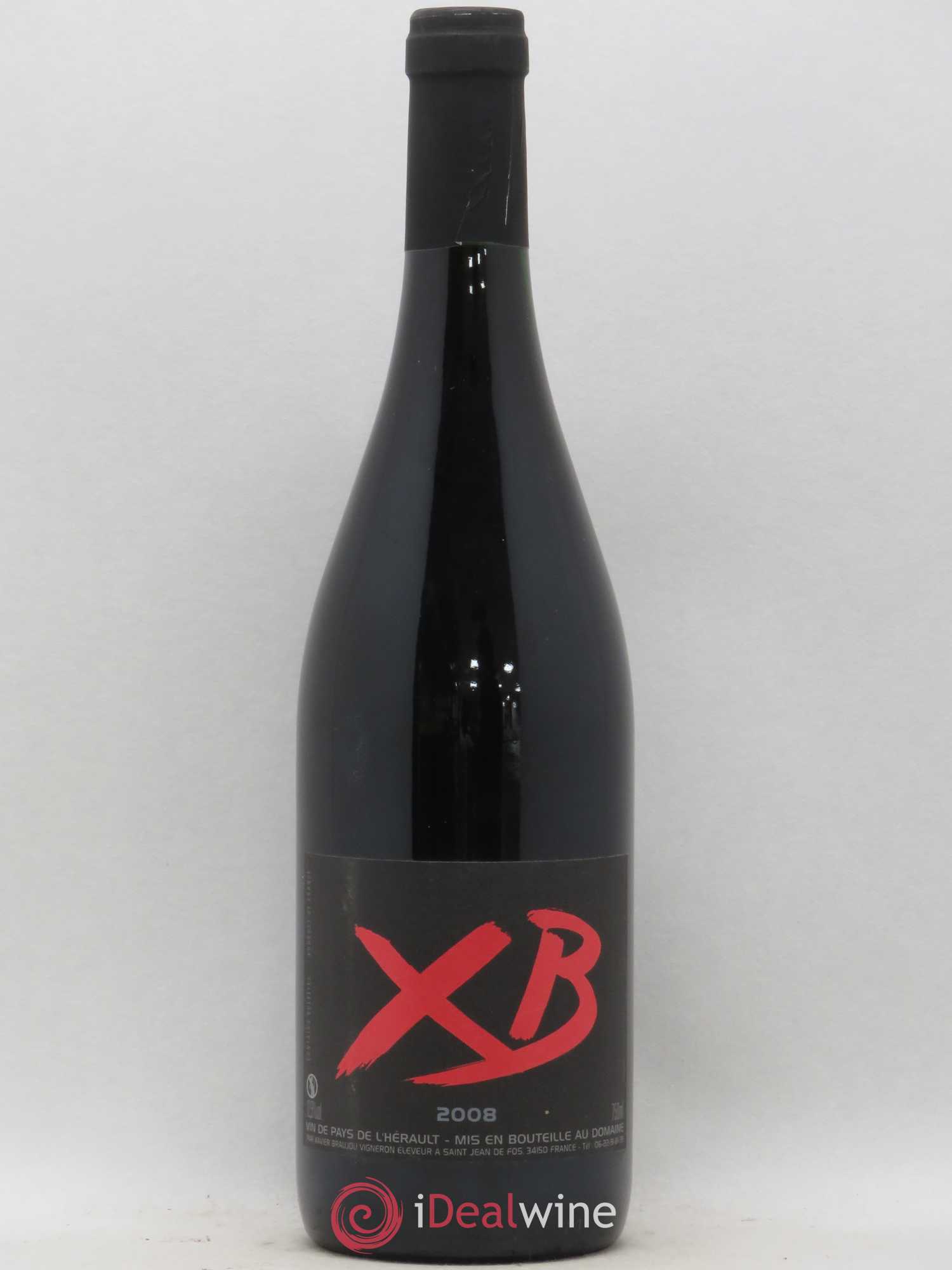 Pays d'Hérault XB Terrasse d'Elise (Domaine de la) (sans prix de réserve) 2008 - Lot de 1 bouteille - 0