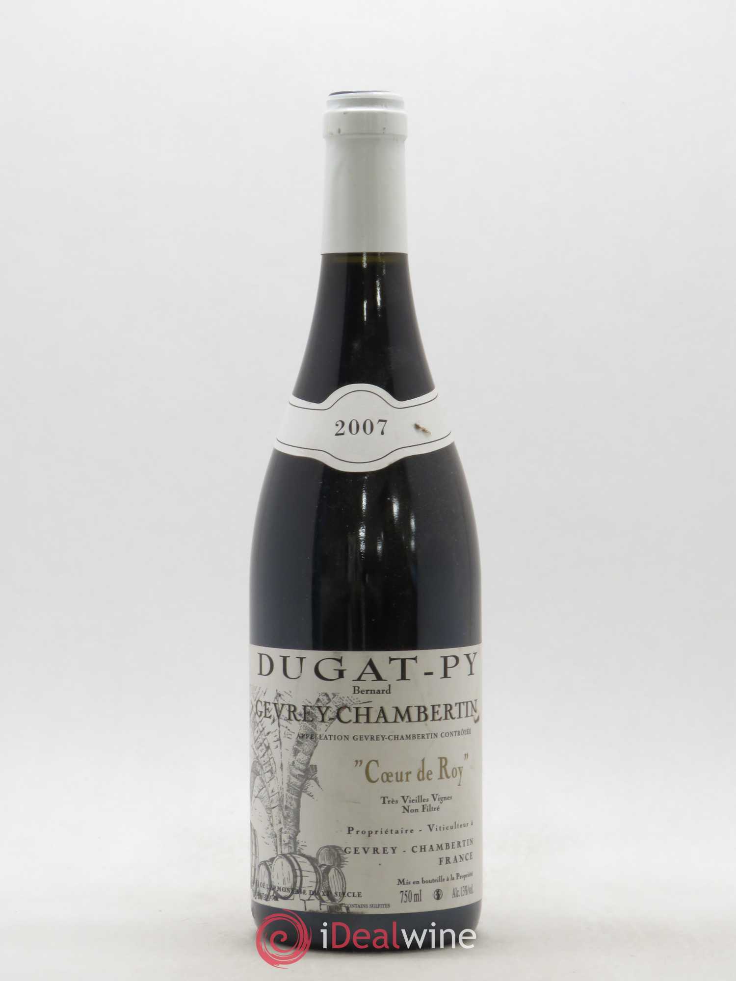 Gevrey-Chambertin Coeur de Roy Très Vieilles Vignes Dugat-Py 2007 - Lot de 1 bouteille - 0