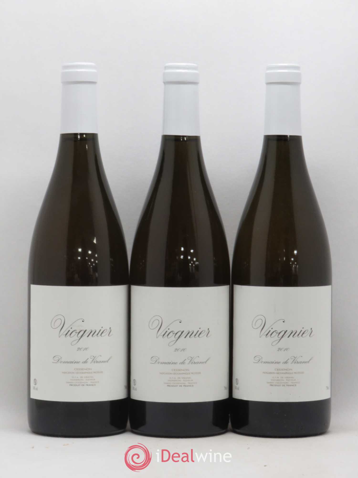Pays d'Hérault Viognier Domaine de Viranel (sans prix de réserve) 2010 - Posten von 6 Flaschen - 2