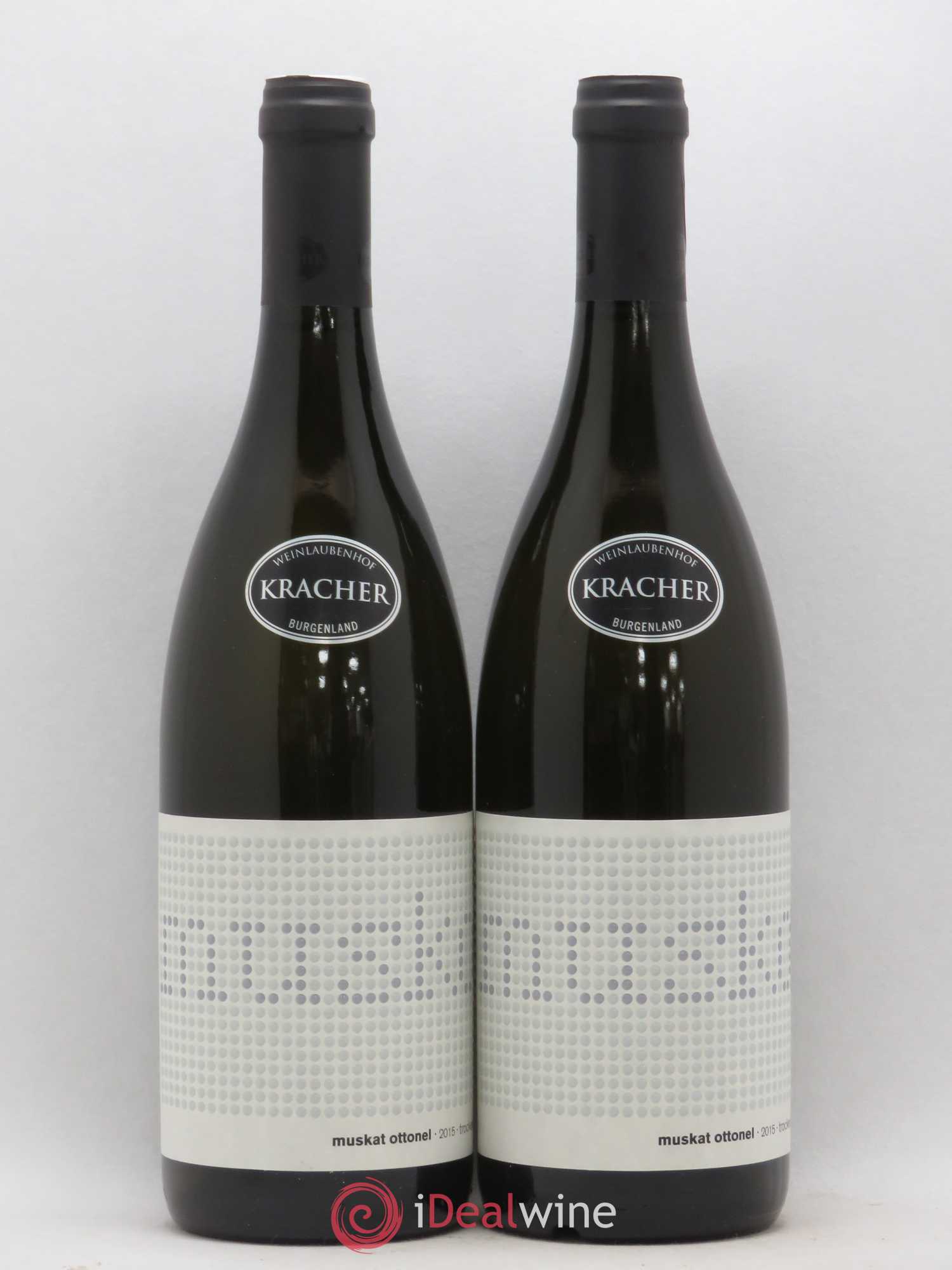 Autriche Burgenland Kracher Muskat Ottonel Trocken 2015 - Posten von 2 Flaschen - 0