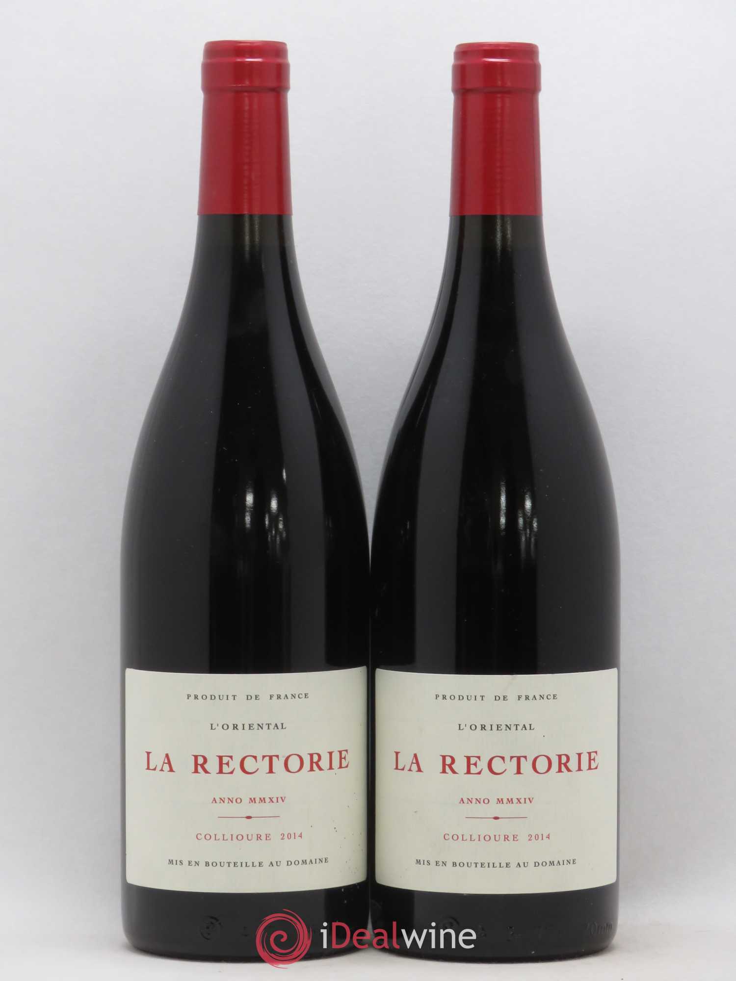 Collioure La Rectorie (Domaine de) Oriental Thierry et Jean Emmanuel Parcé (sans prix de réserve) 2014 - Lot de 2 bouteilles - 0