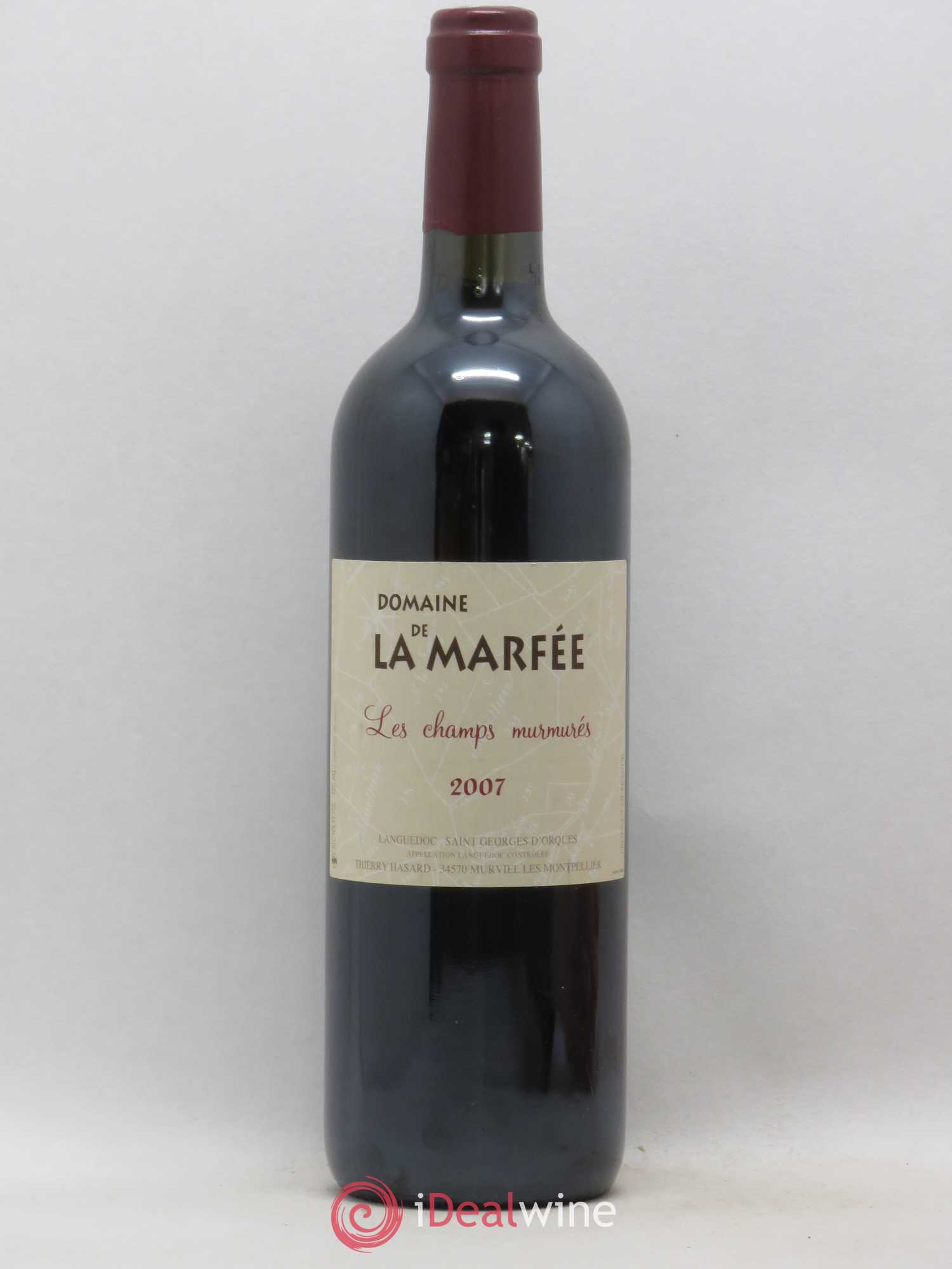 Languedoc Les Champs Murmurés Domaine de la Marfée 2007 - Posten von 1 Flasche - 0