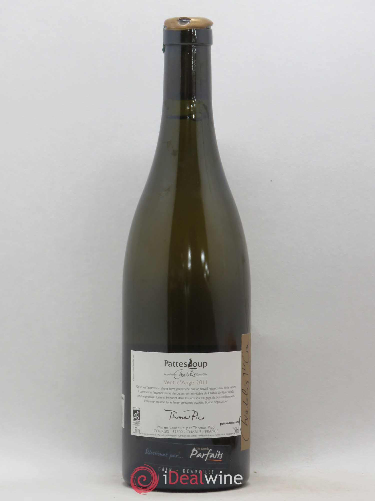Chablis 1er Cru Beauregard Pattes Loup (Domaine) 2011 - Lot de 1 bouteille - 1
